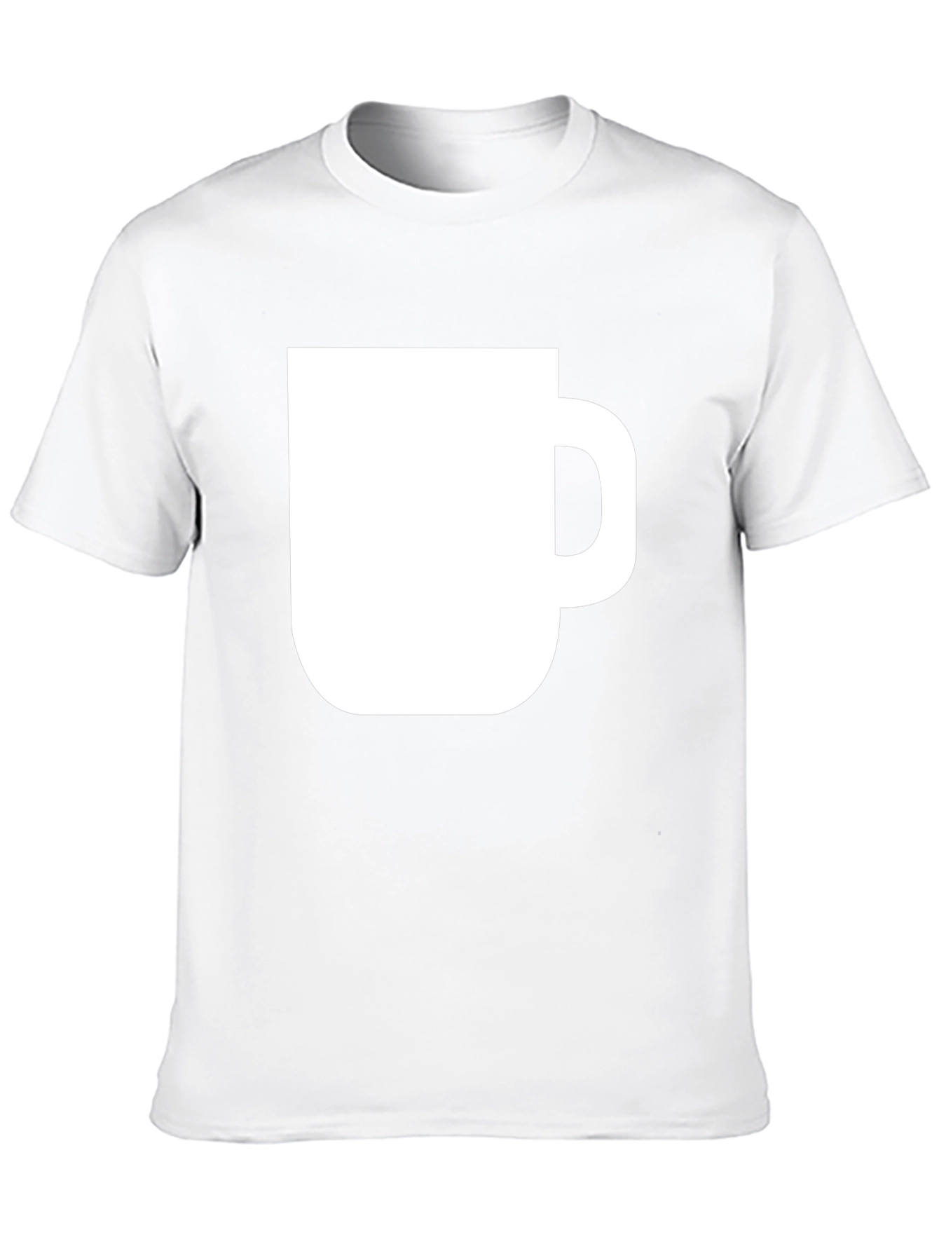 Coffee Mug Graphic Tee - Soft Cotton Blend T-Shirt