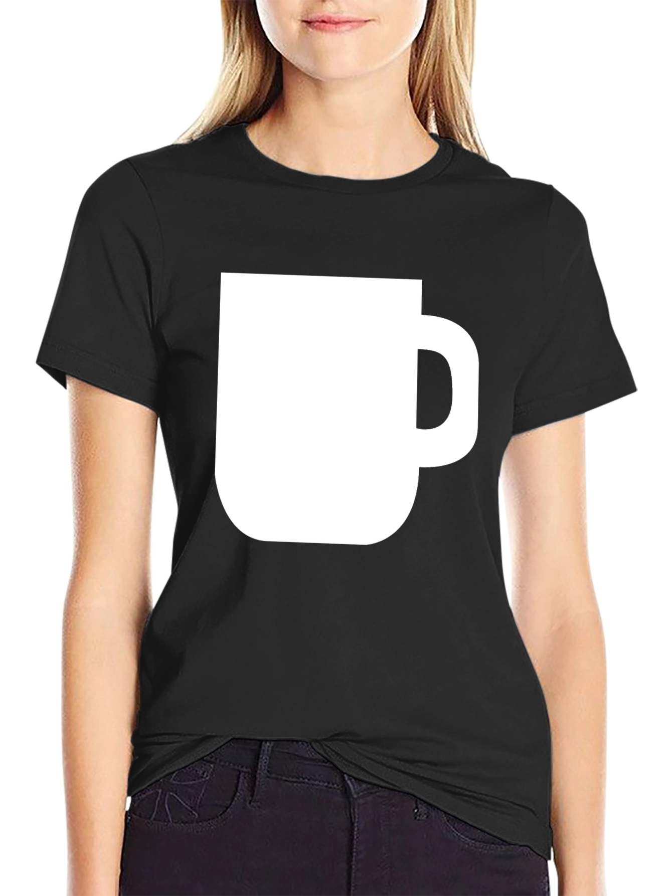 Coffee Mug Graphic Tee - Soft Cotton Blend T-Shirt