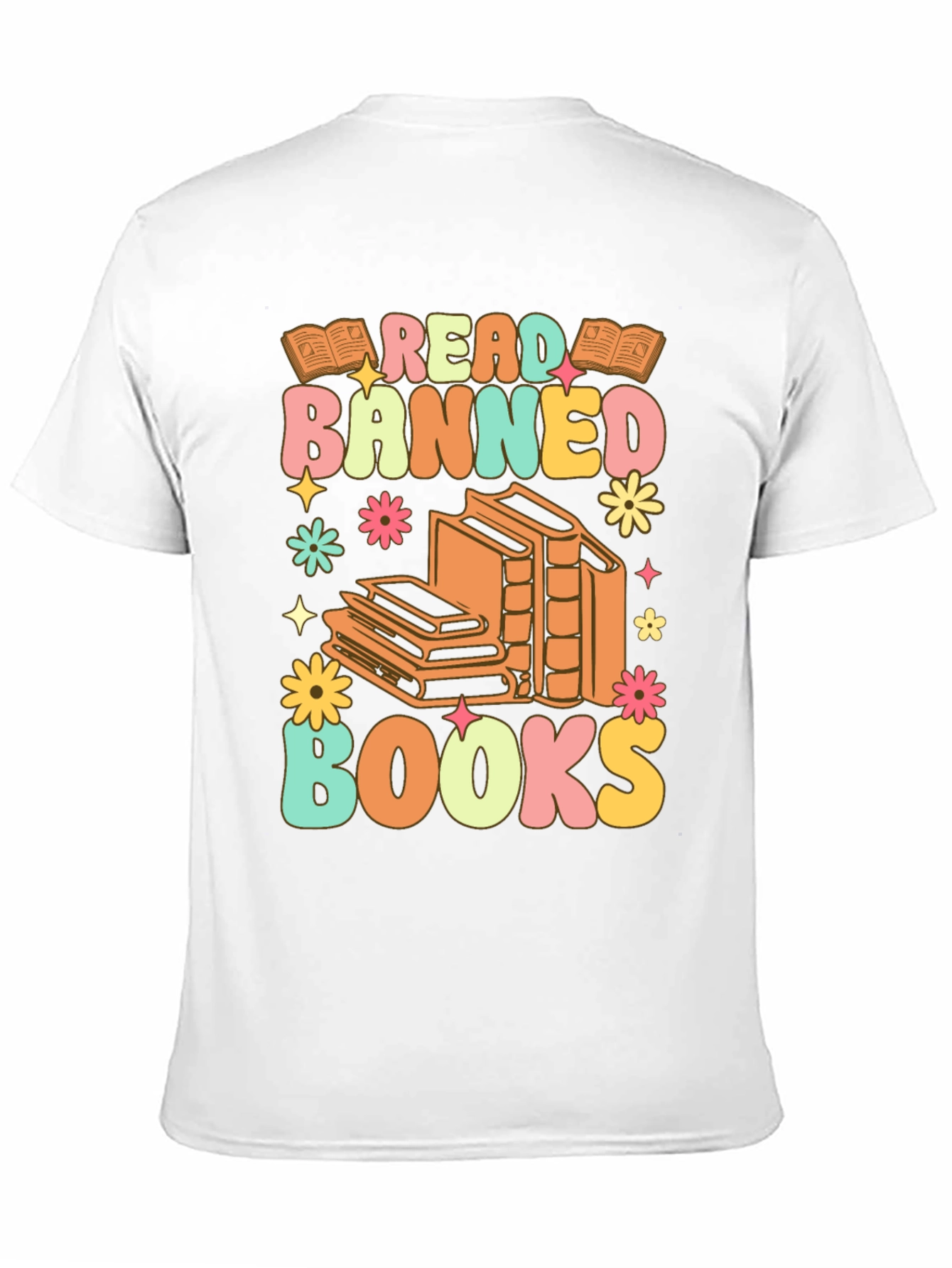 Read Banned Books T-Shirt Retro Graphic Tee