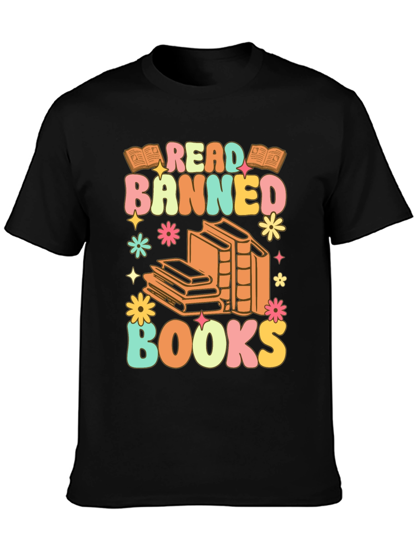 Read Banned Books T-Shirt Retro Graphic Tee