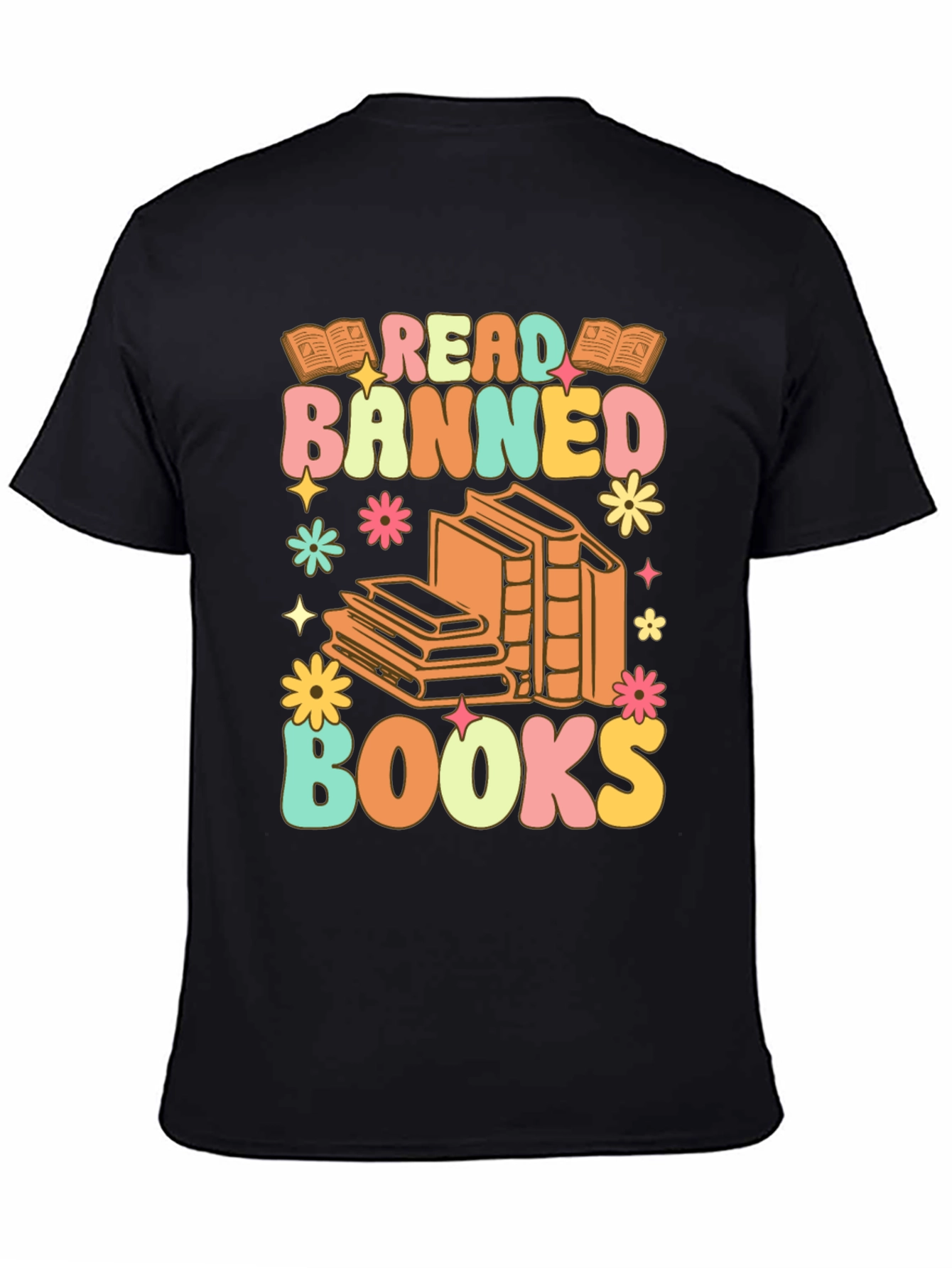 Read Banned Books T-Shirt Retro Graphic Tee