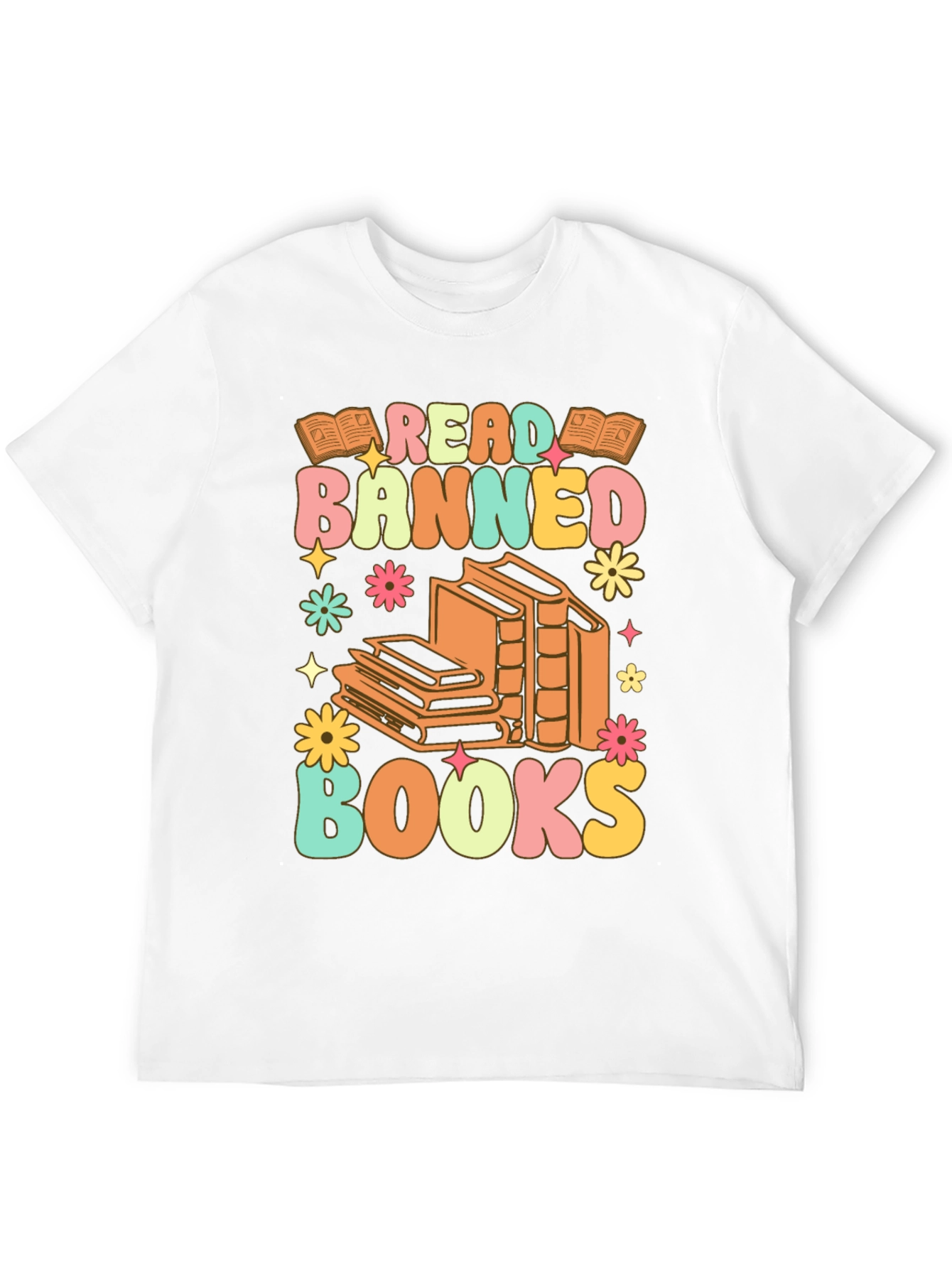 Read Banned Books T-Shirt Retro Graphic Tee