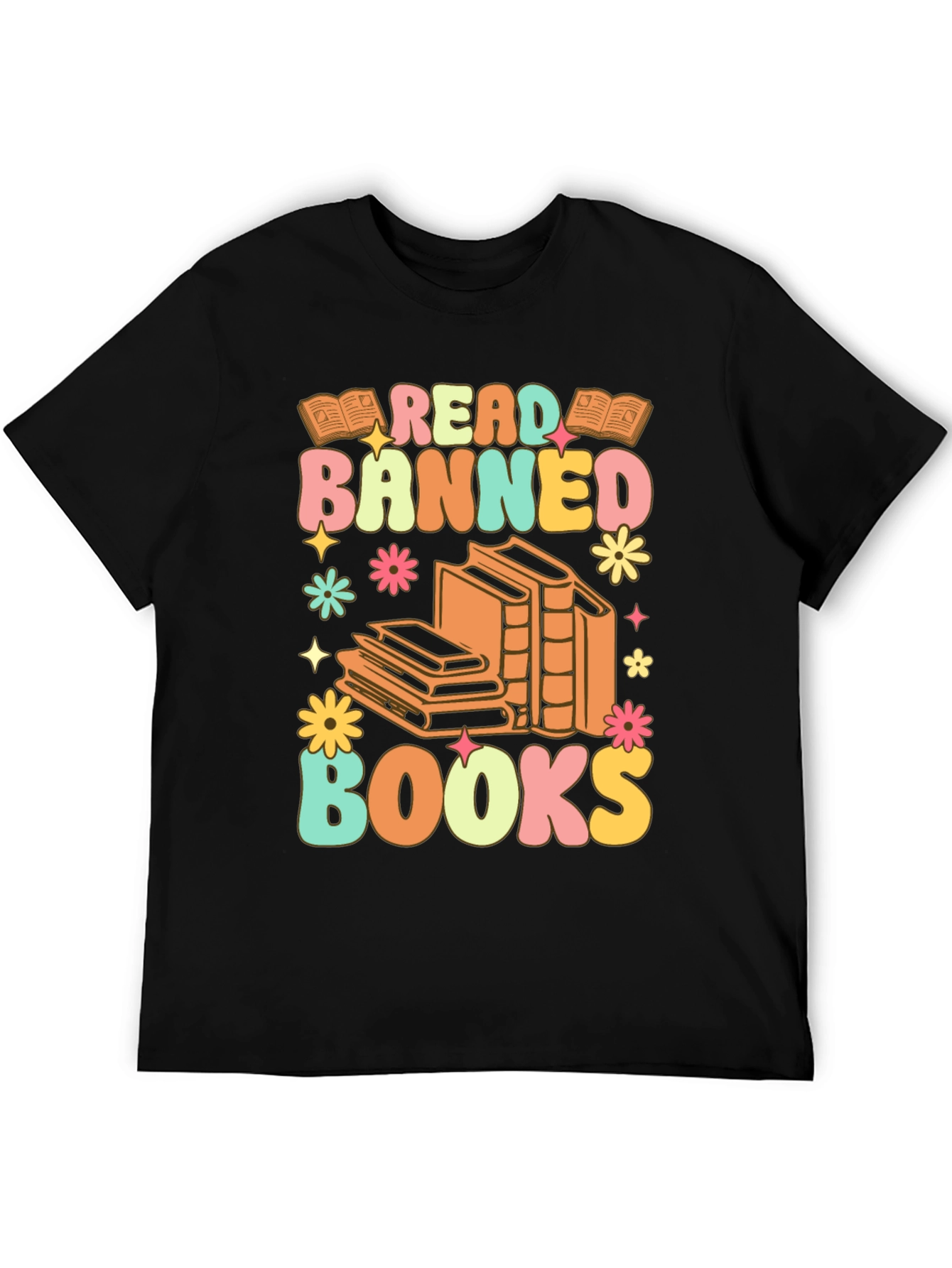 Read Banned Books T-Shirt Retro Graphic Tee