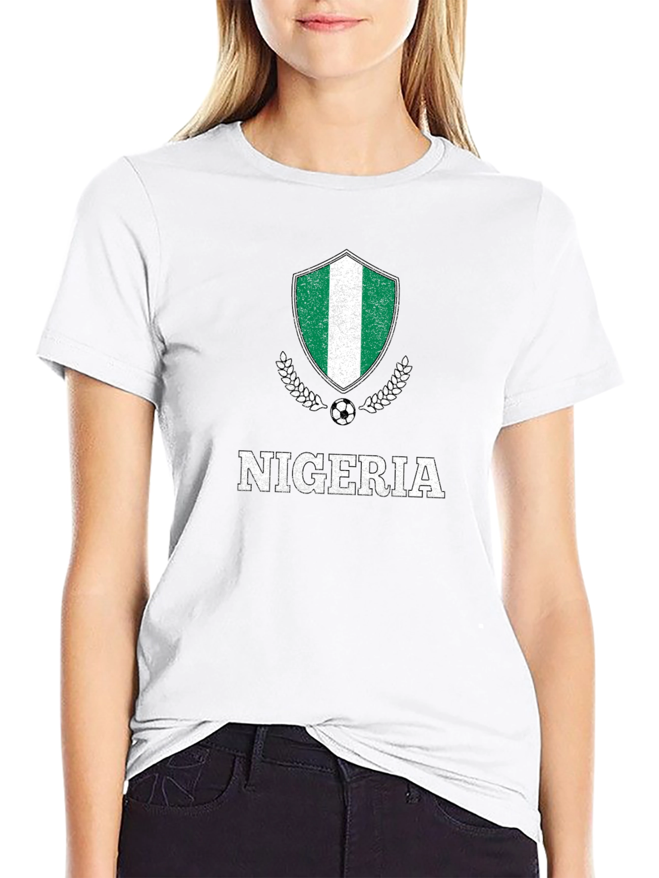 Nigeria Soccer T-Shirt - Country Pride Tee