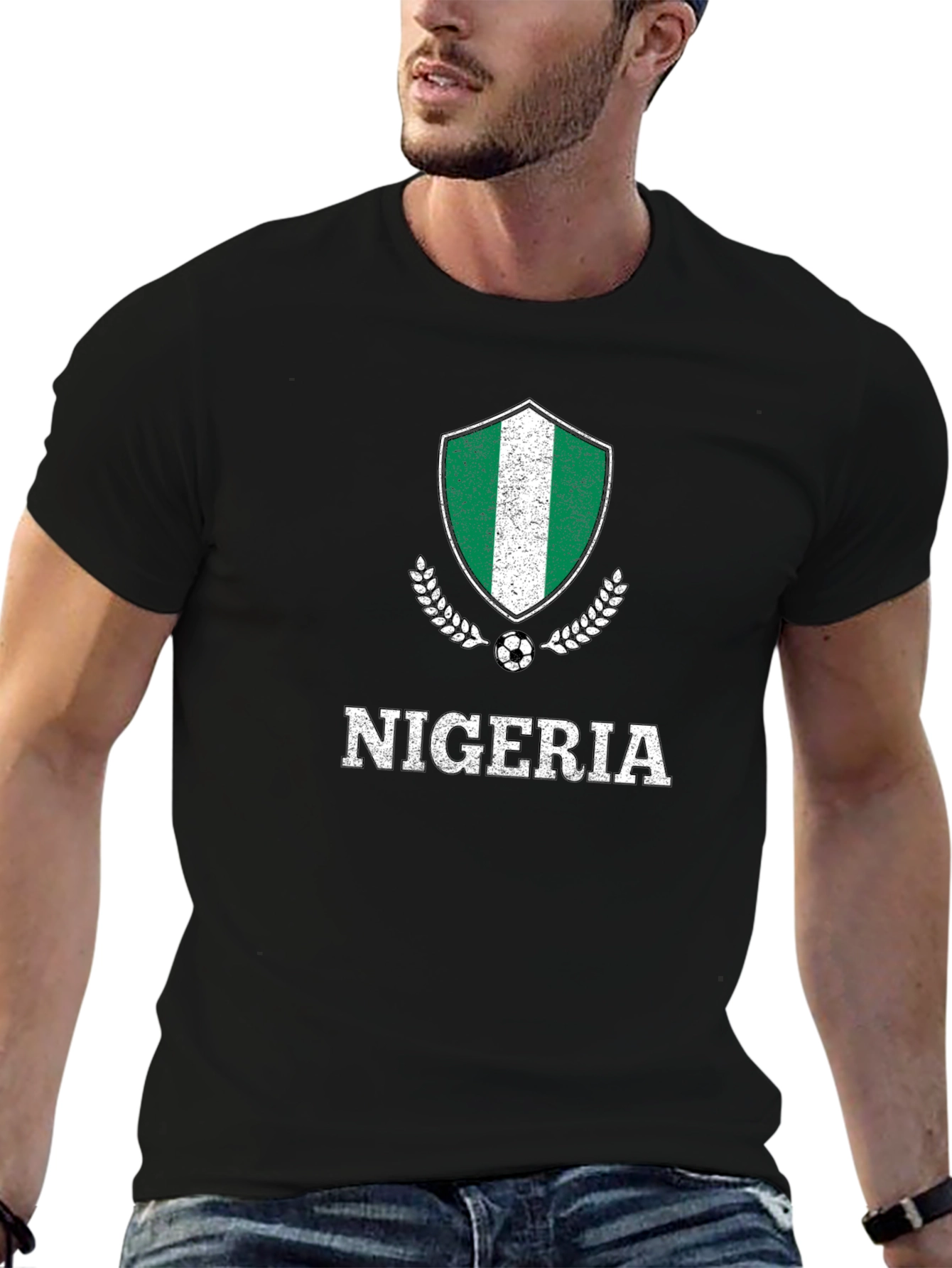 Nigeria Soccer T-Shirt - Country Pride Tee