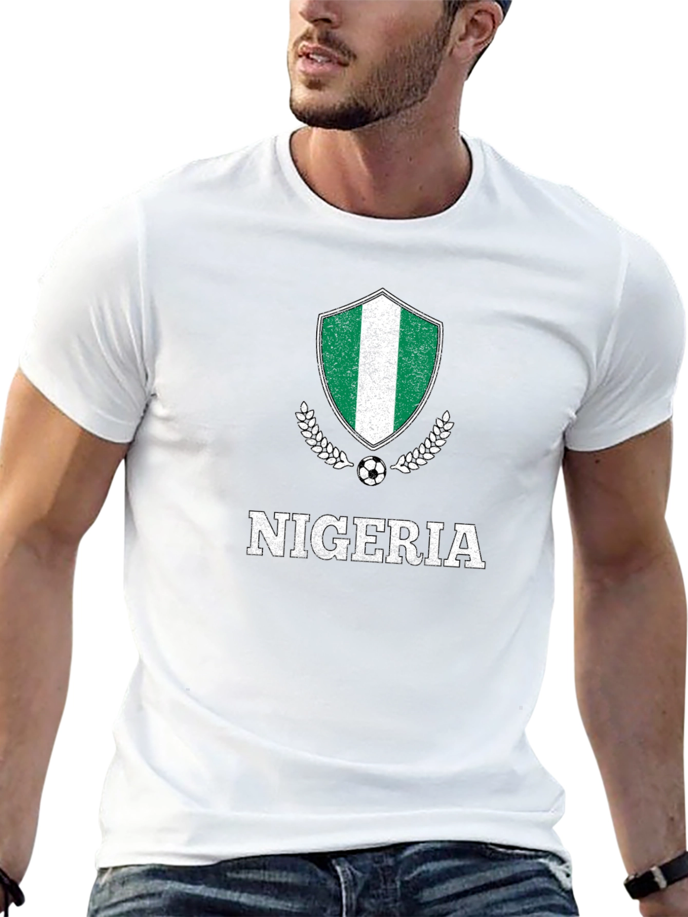 Nigeria Soccer T-Shirt - Country Pride Tee