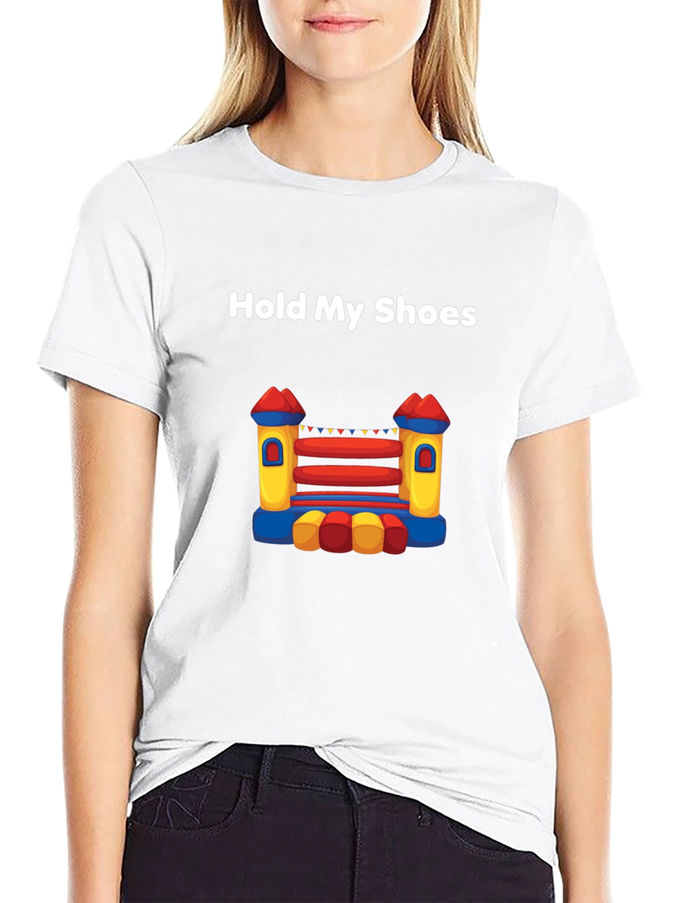 Hold My Shoes Inflatable T-Shirt