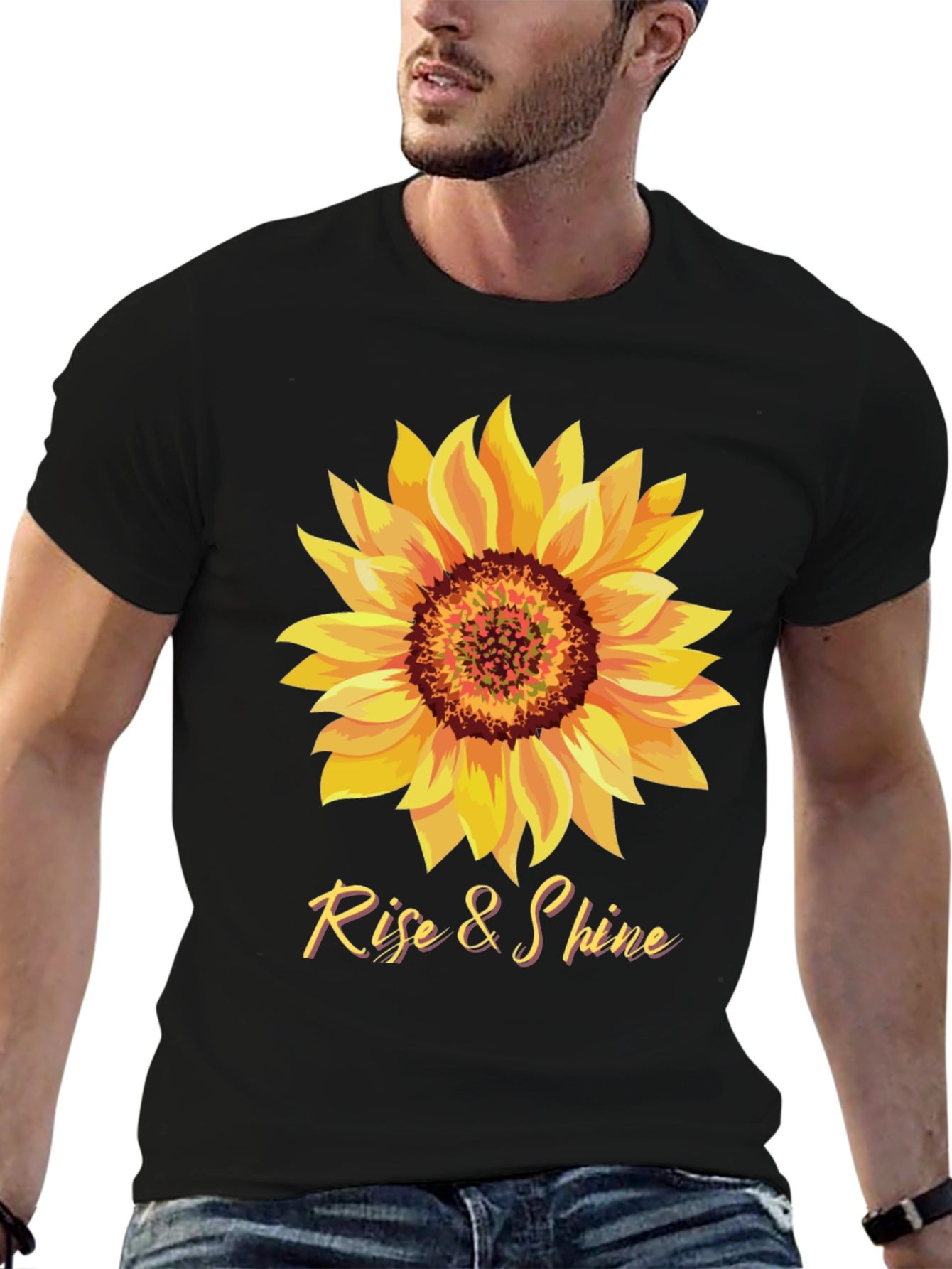 Rise & Shine Sunflower Graphic Tee