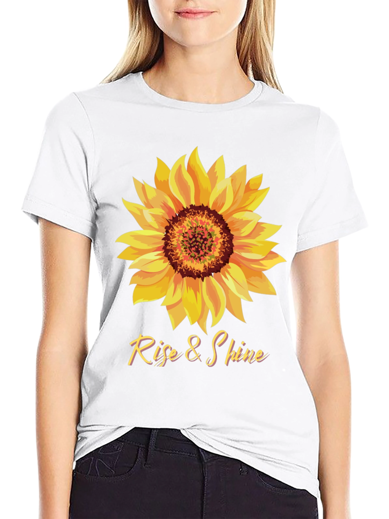 Rise & Shine Sunflower Graphic Tee