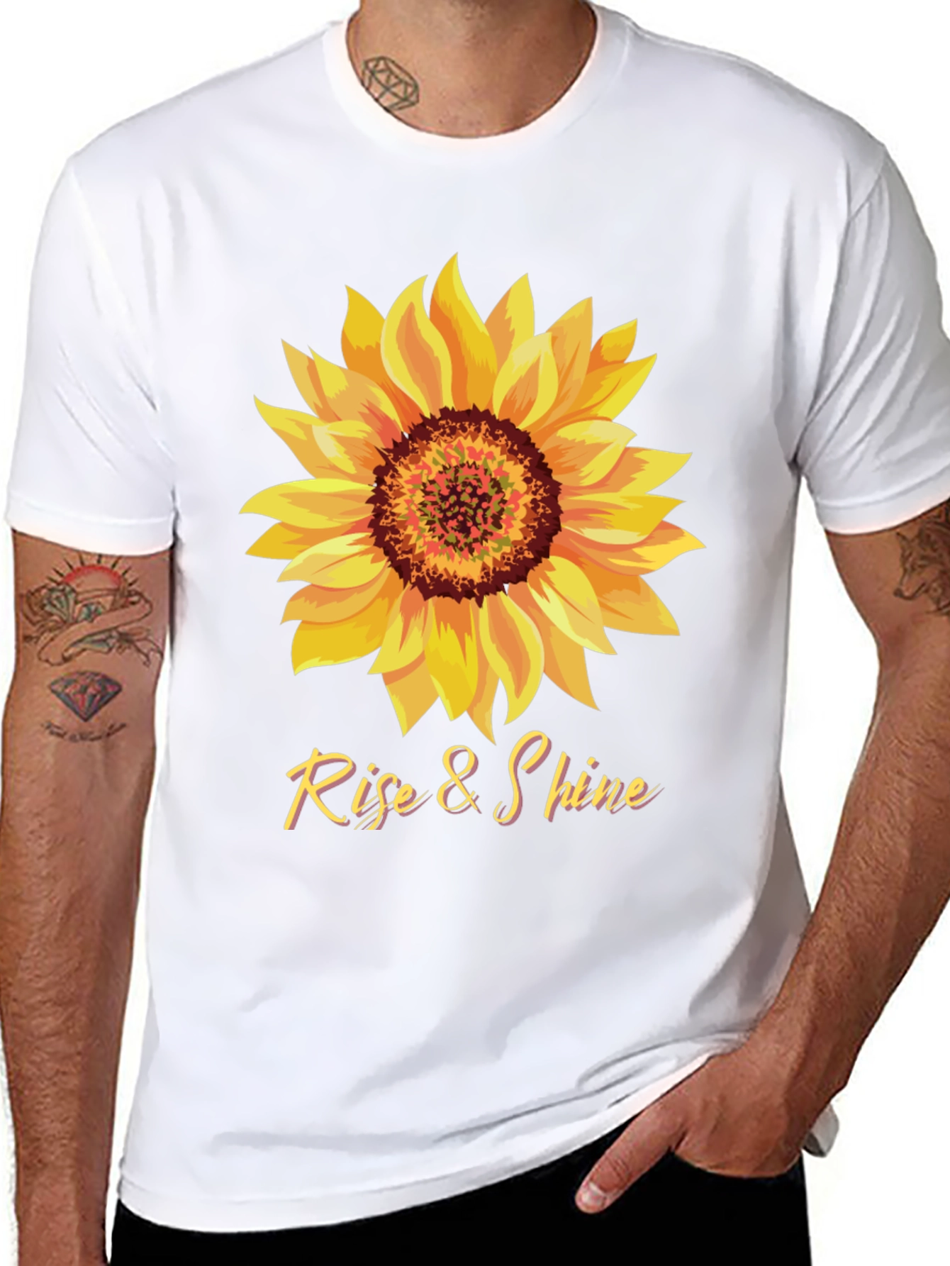 Rise & Shine Sunflower Graphic Tee