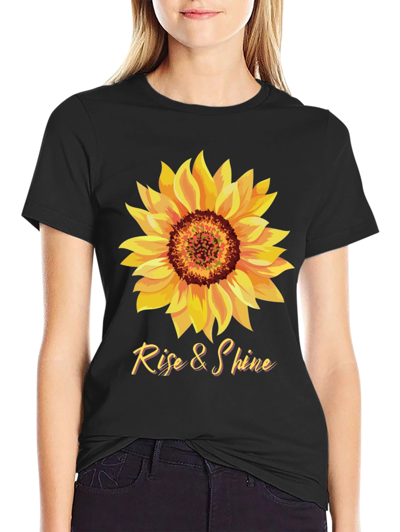 Rise & Shine Sunflower Graphic Tee