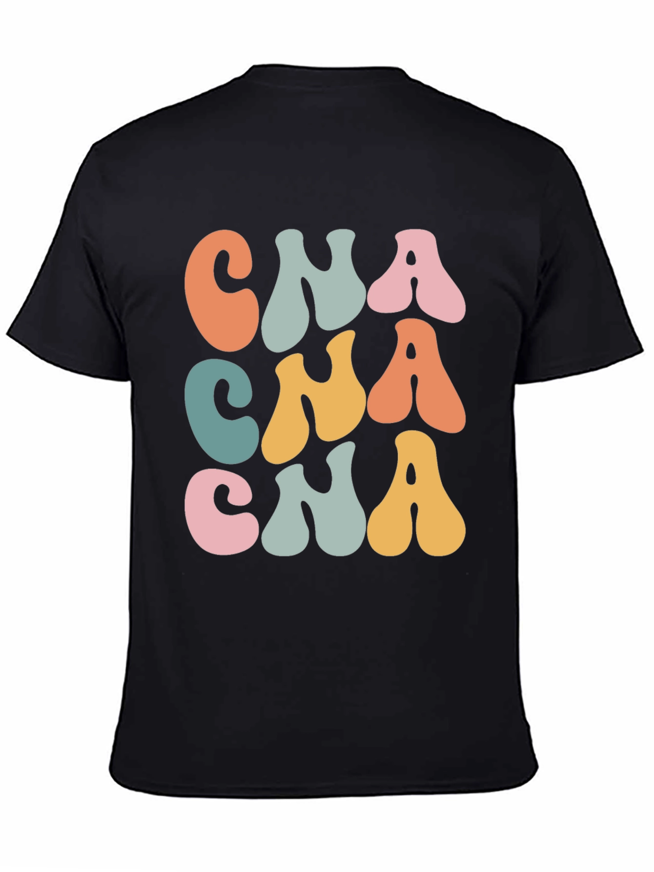 Retro CNA Graphic T-Shirt - Certified Nursing Assistant