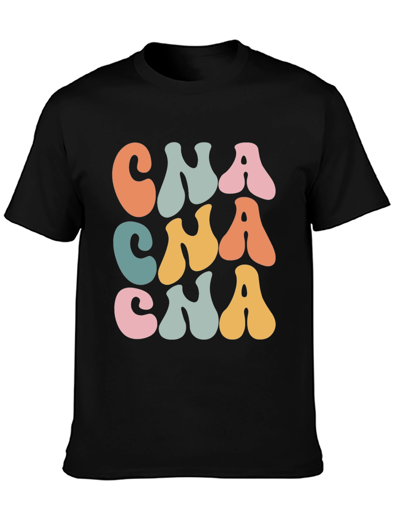 Retro CNA Graphic T-Shirt - Certified Nursing Assistant