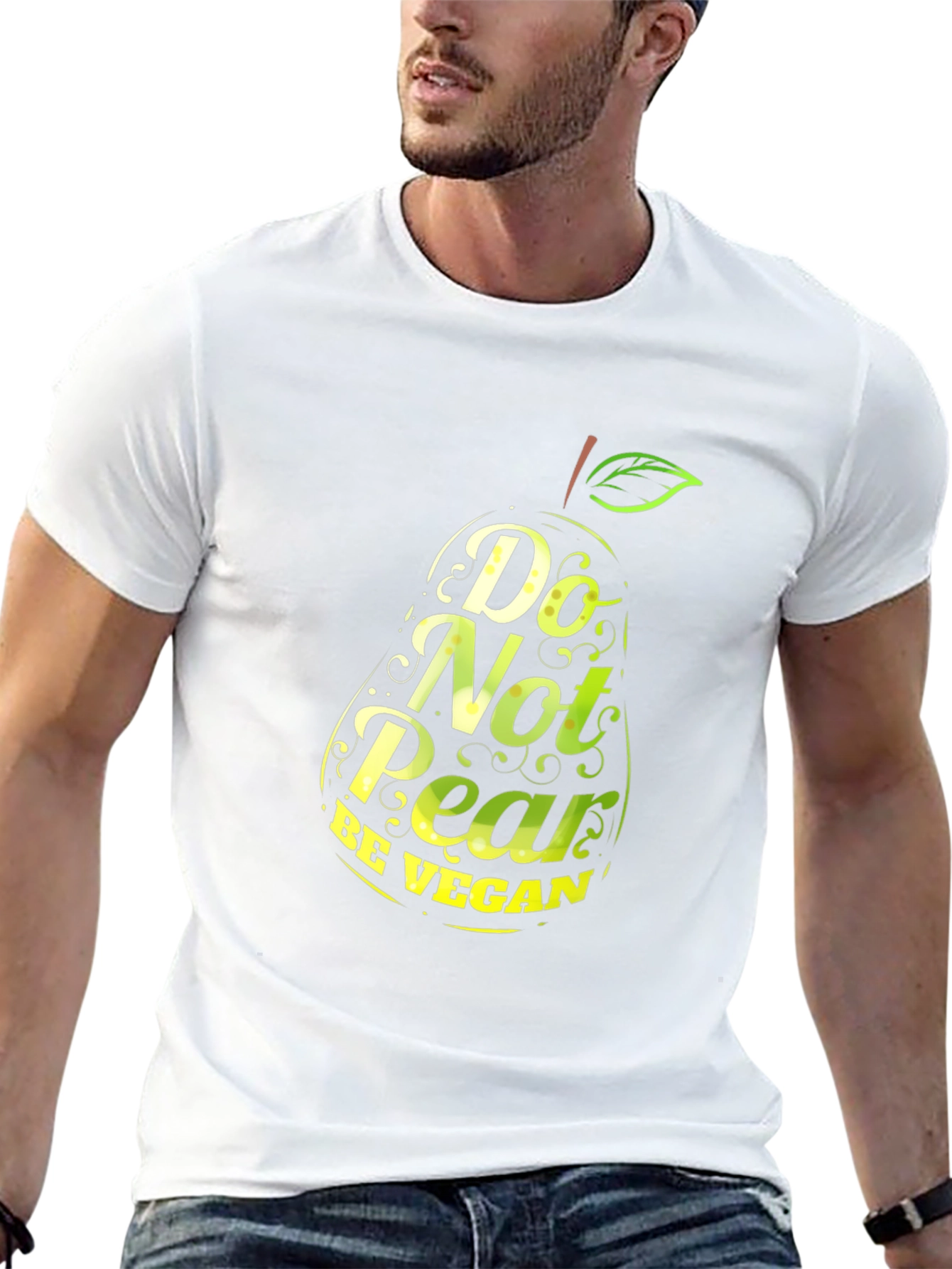 Do Not Pear Be Vegan Graphic Tee