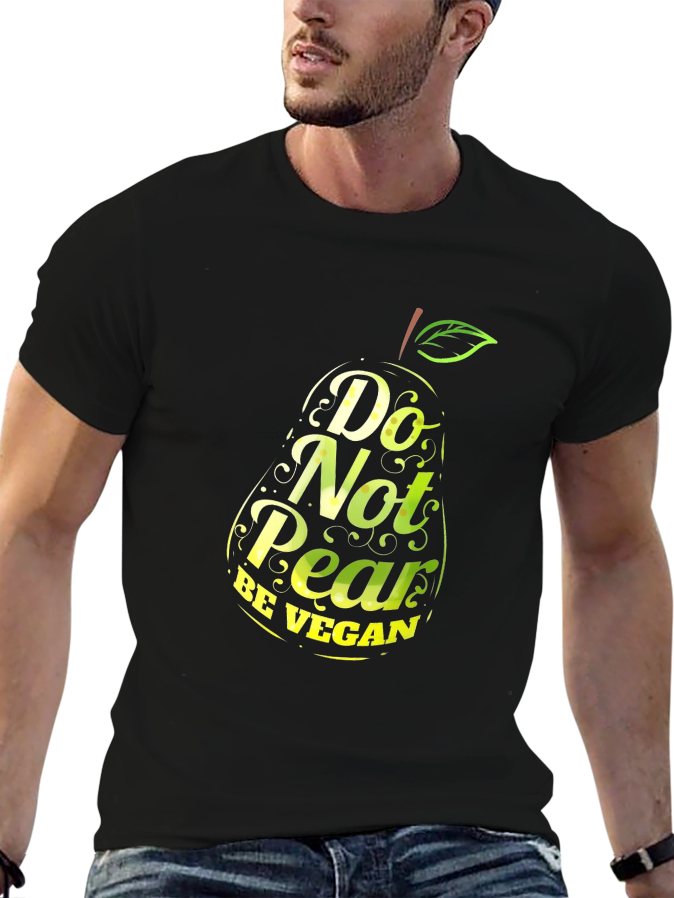 Do Not Pear Be Vegan Graphic Tee