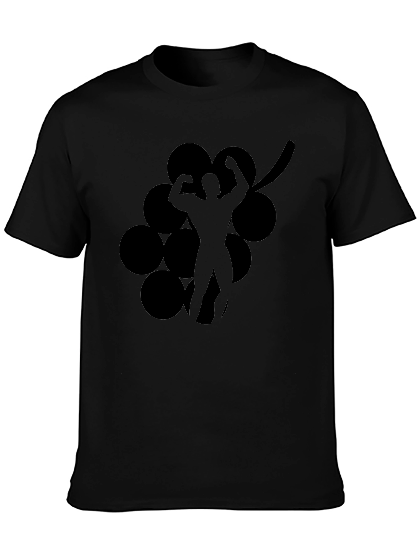 Grape Muscle Tee - Black T-Shirt