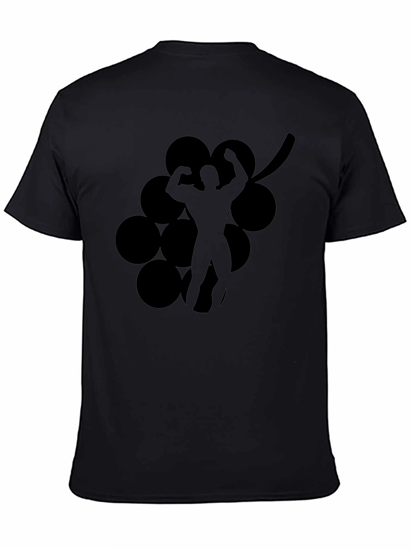 Grape Muscle Tee - Black T-Shirt