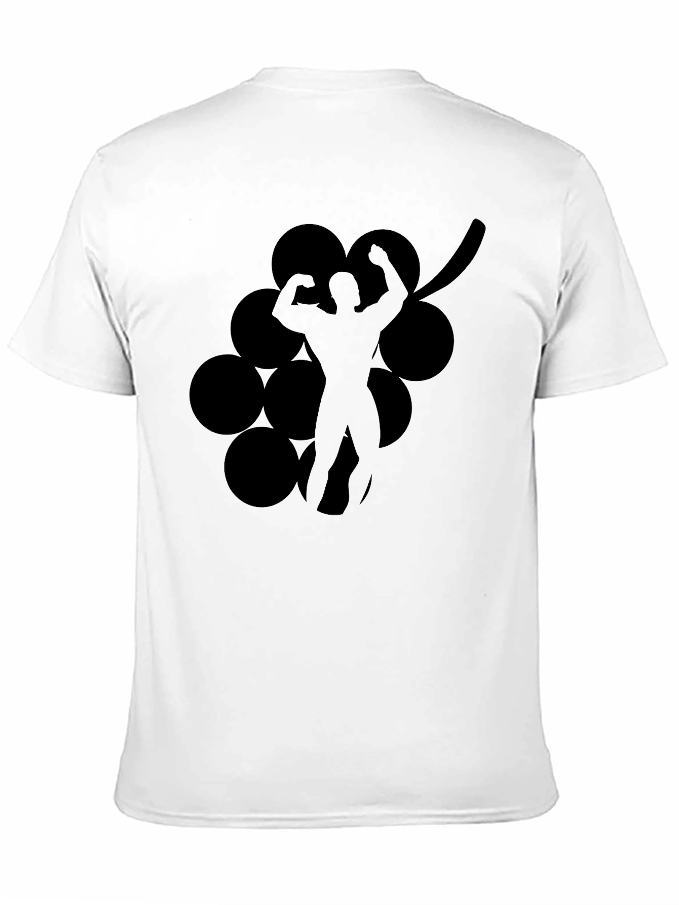 Grape Muscle Tee - Black T-Shirt