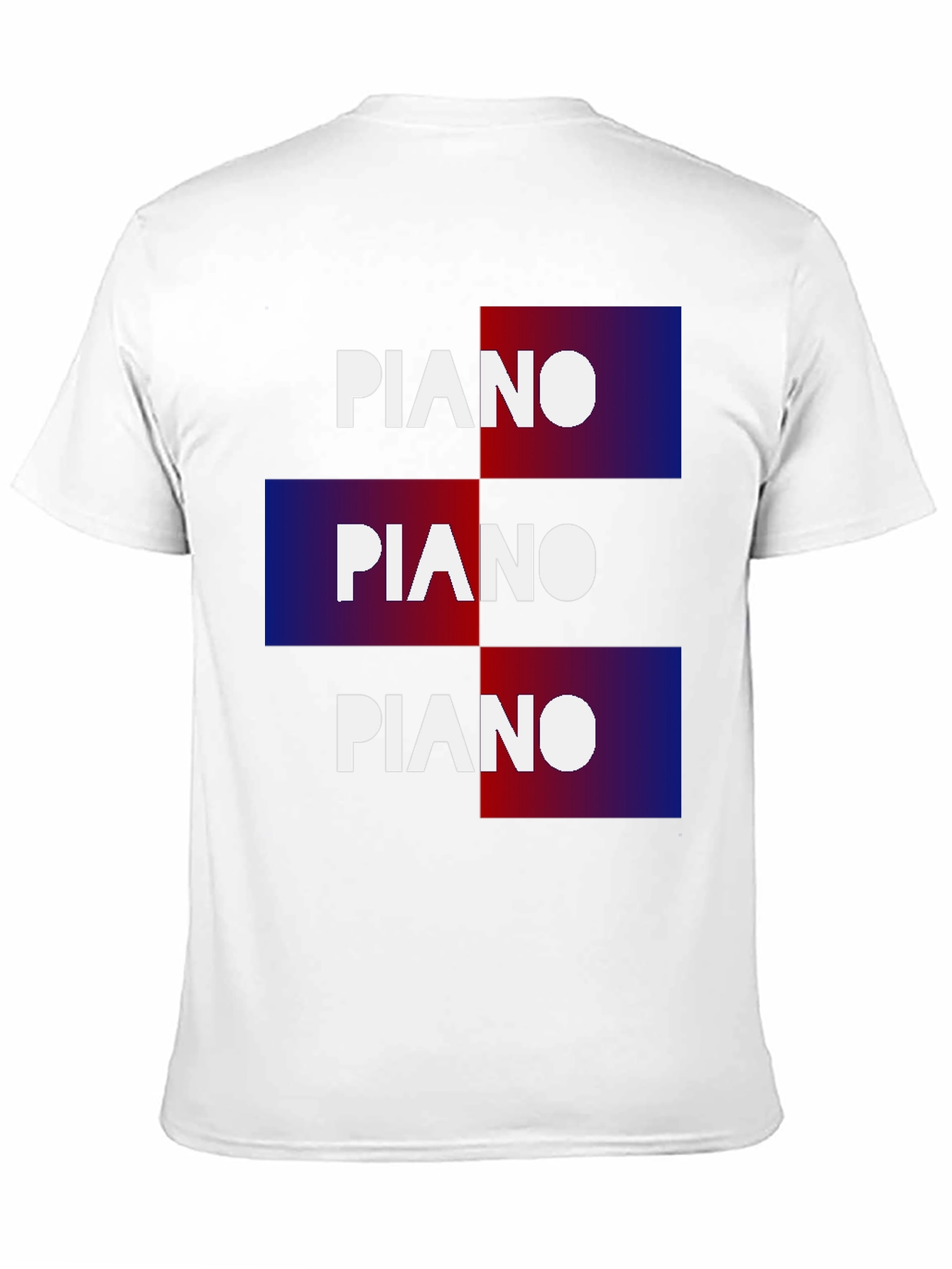 Piano Graphic T-Shirt - Cool Music Tee
