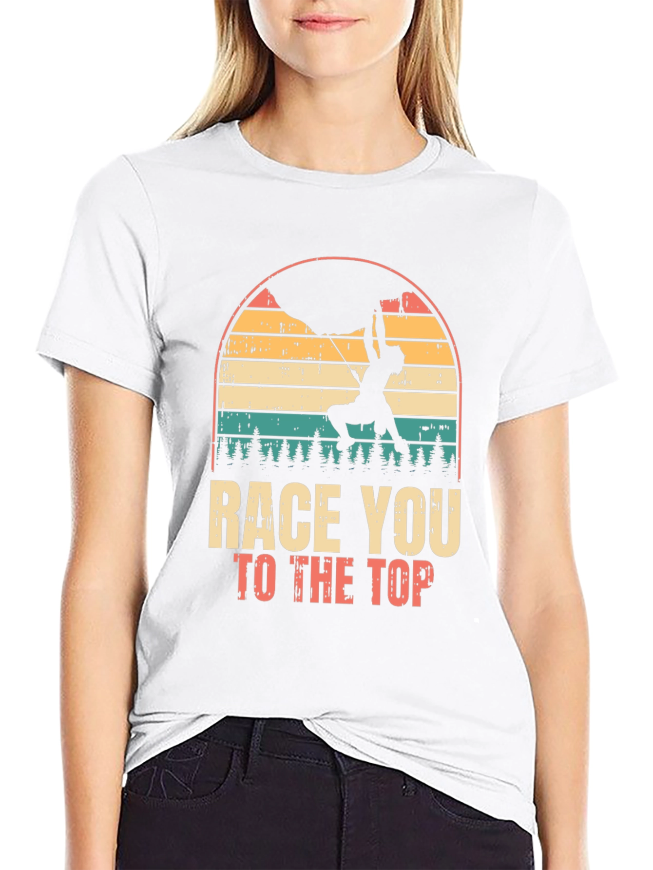 Race You To The Top Climbing T-Shirt
