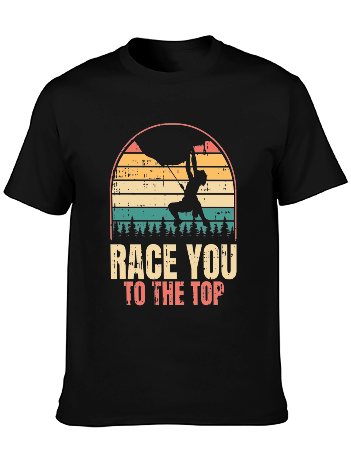 Race You To The Top Climbing T-Shirt