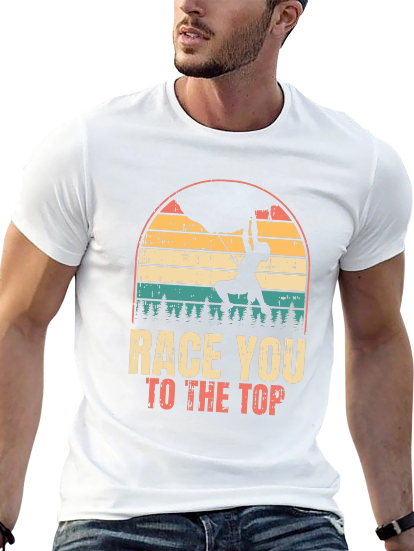 Race You To The Top Climbing T-Shirt