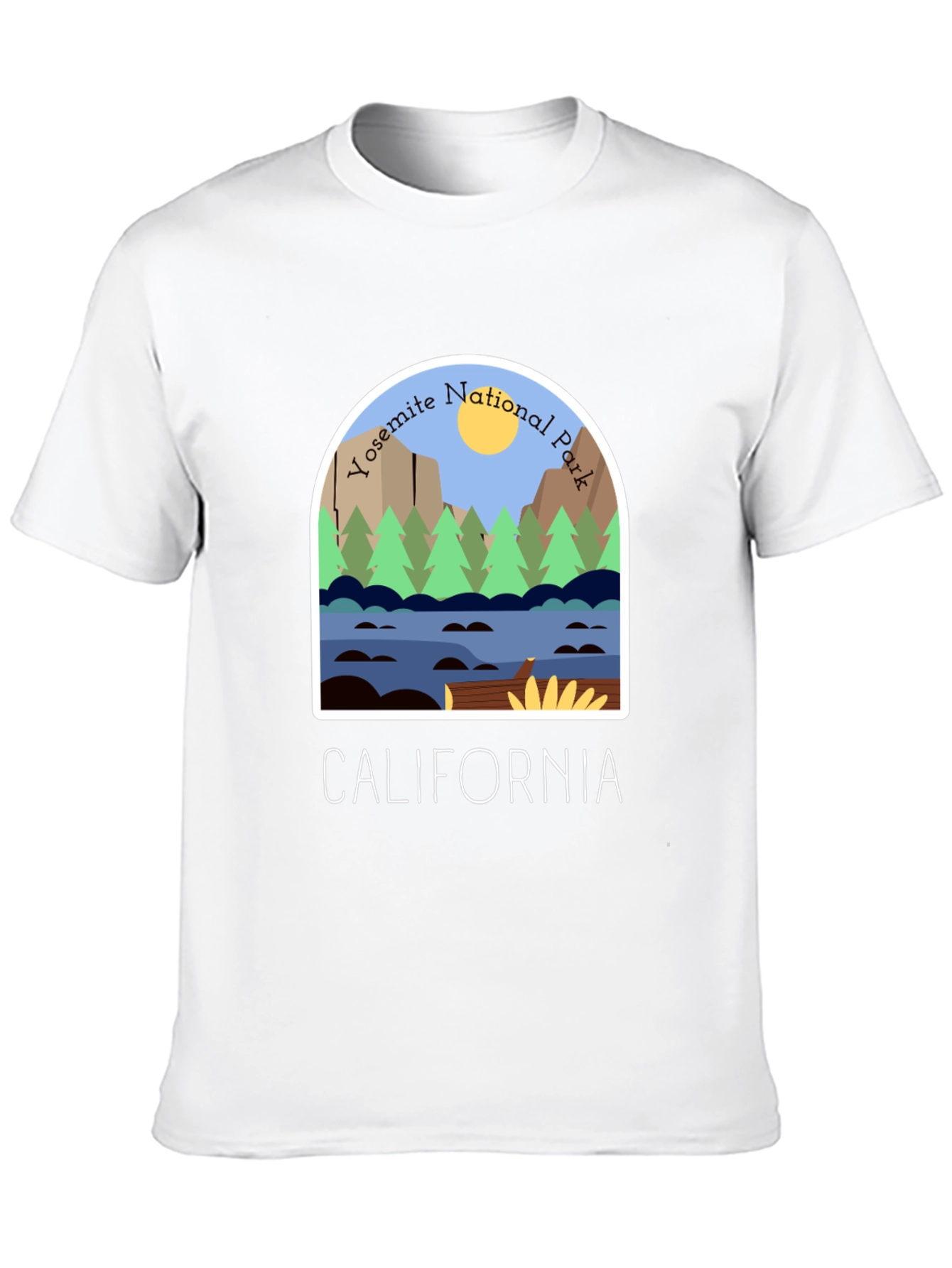 Yosemite National Park California Graphic Tee