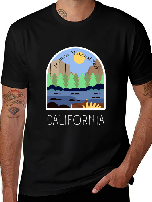 Yosemite National Park California Graphic Tee