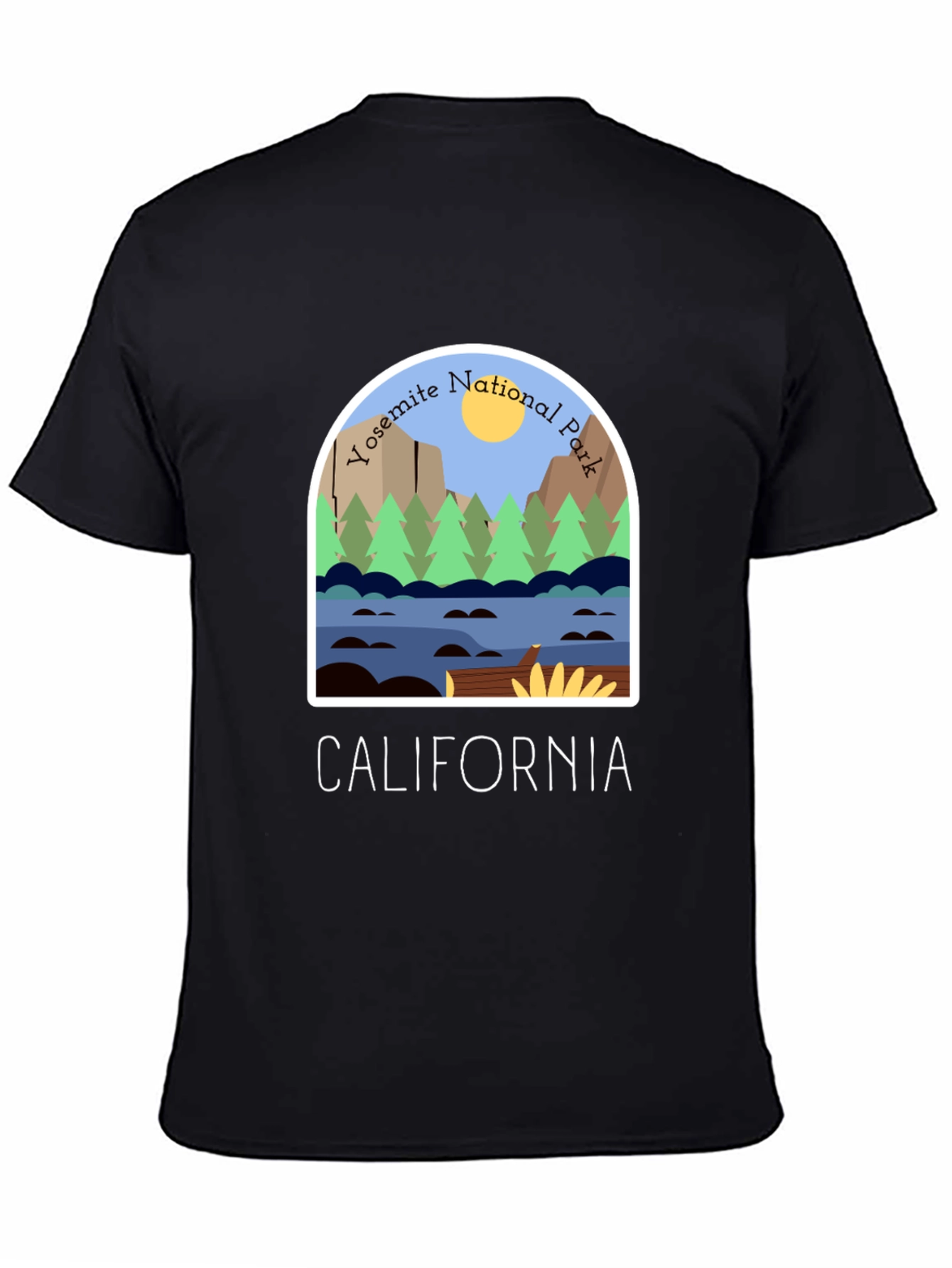 Yosemite National Park California Graphic Tee
