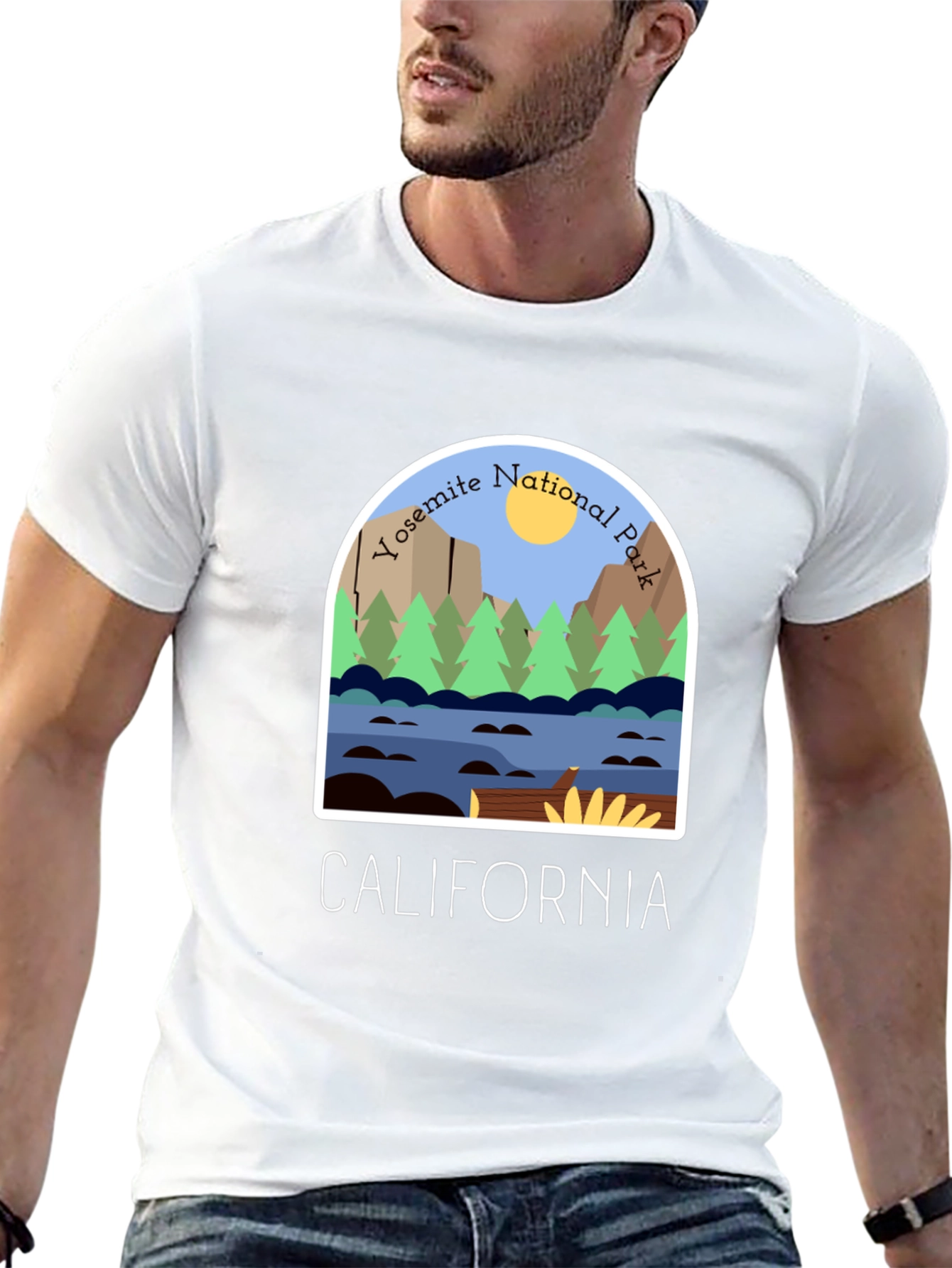 Yosemite National Park California Graphic Tee
