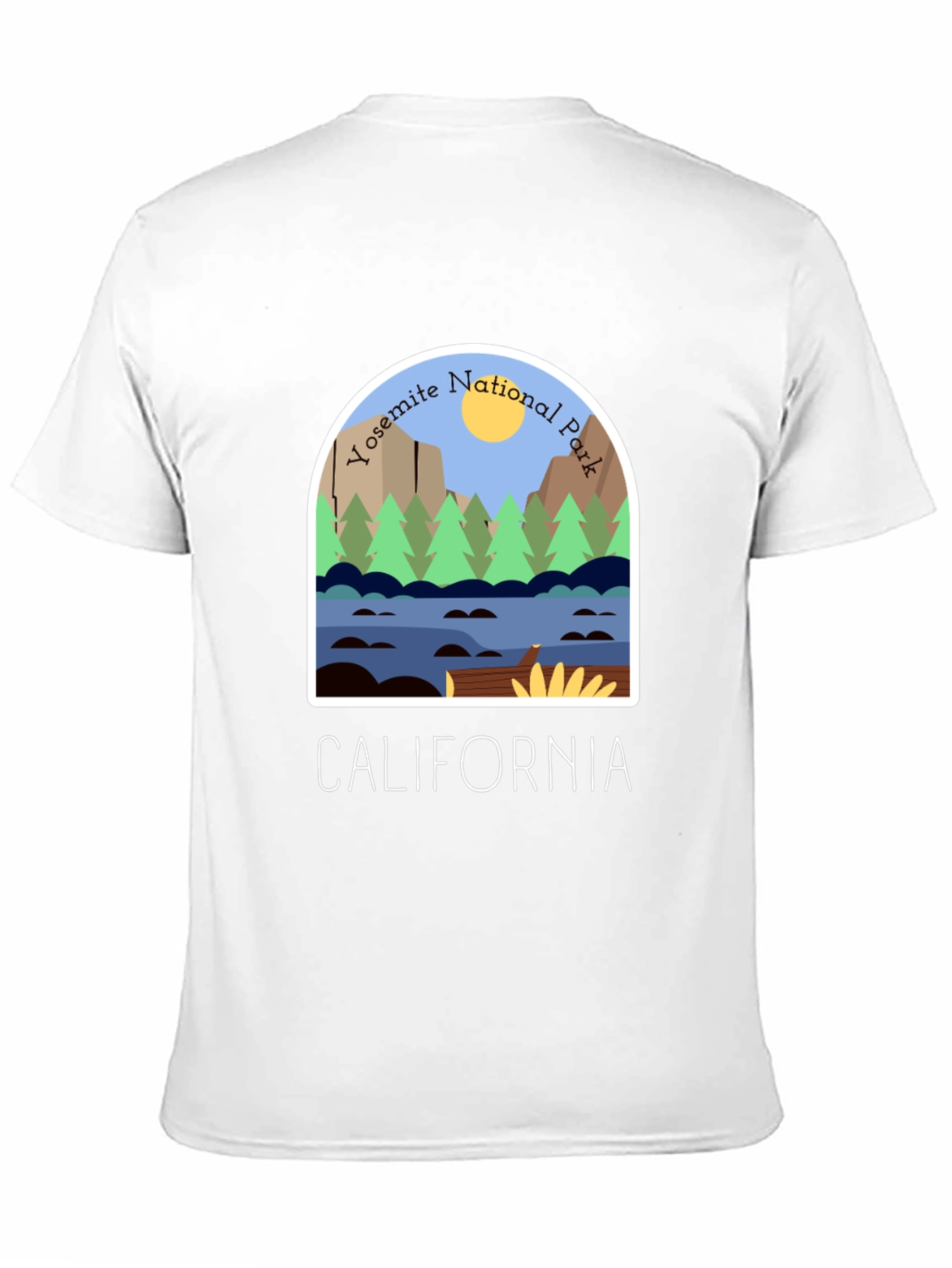 Yosemite National Park California Graphic Tee