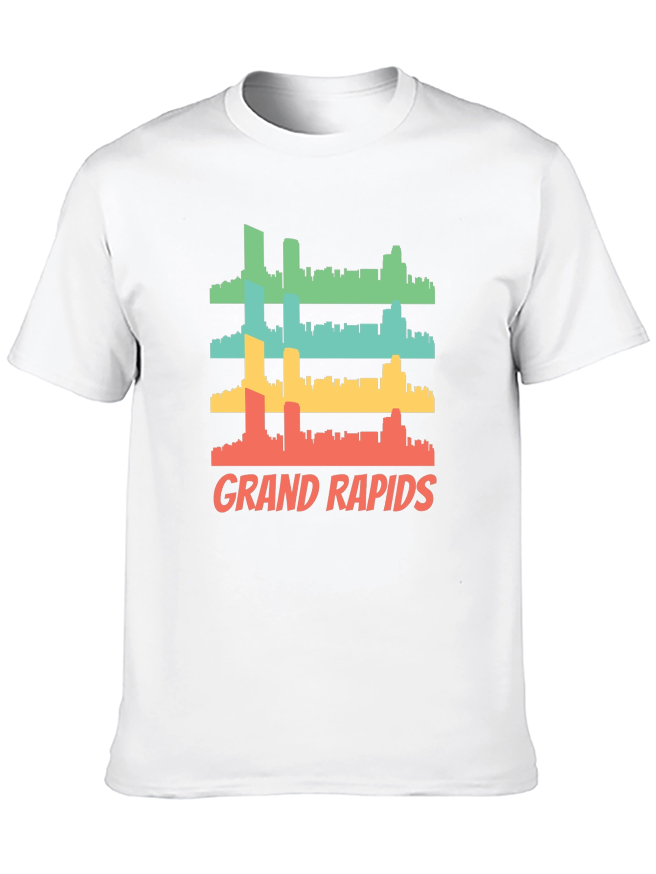 Grand Rapids Retro Skyline T-Shirt