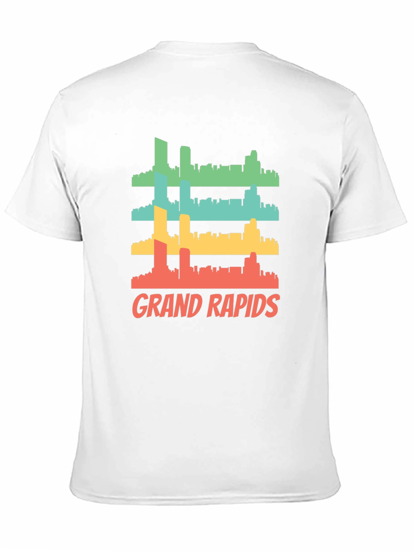 Grand Rapids Retro Skyline T-Shirt