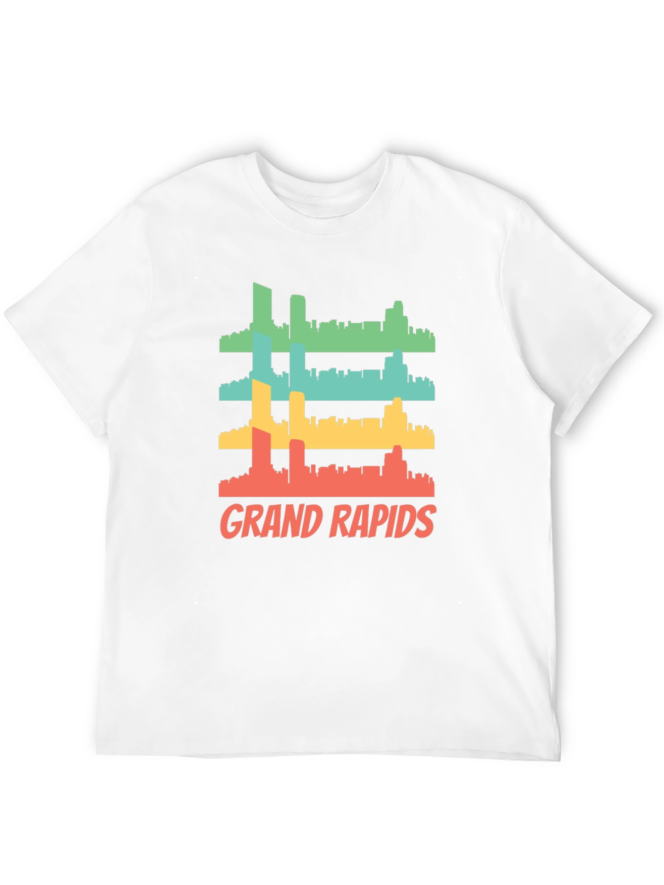 Grand Rapids Retro Skyline T-Shirt