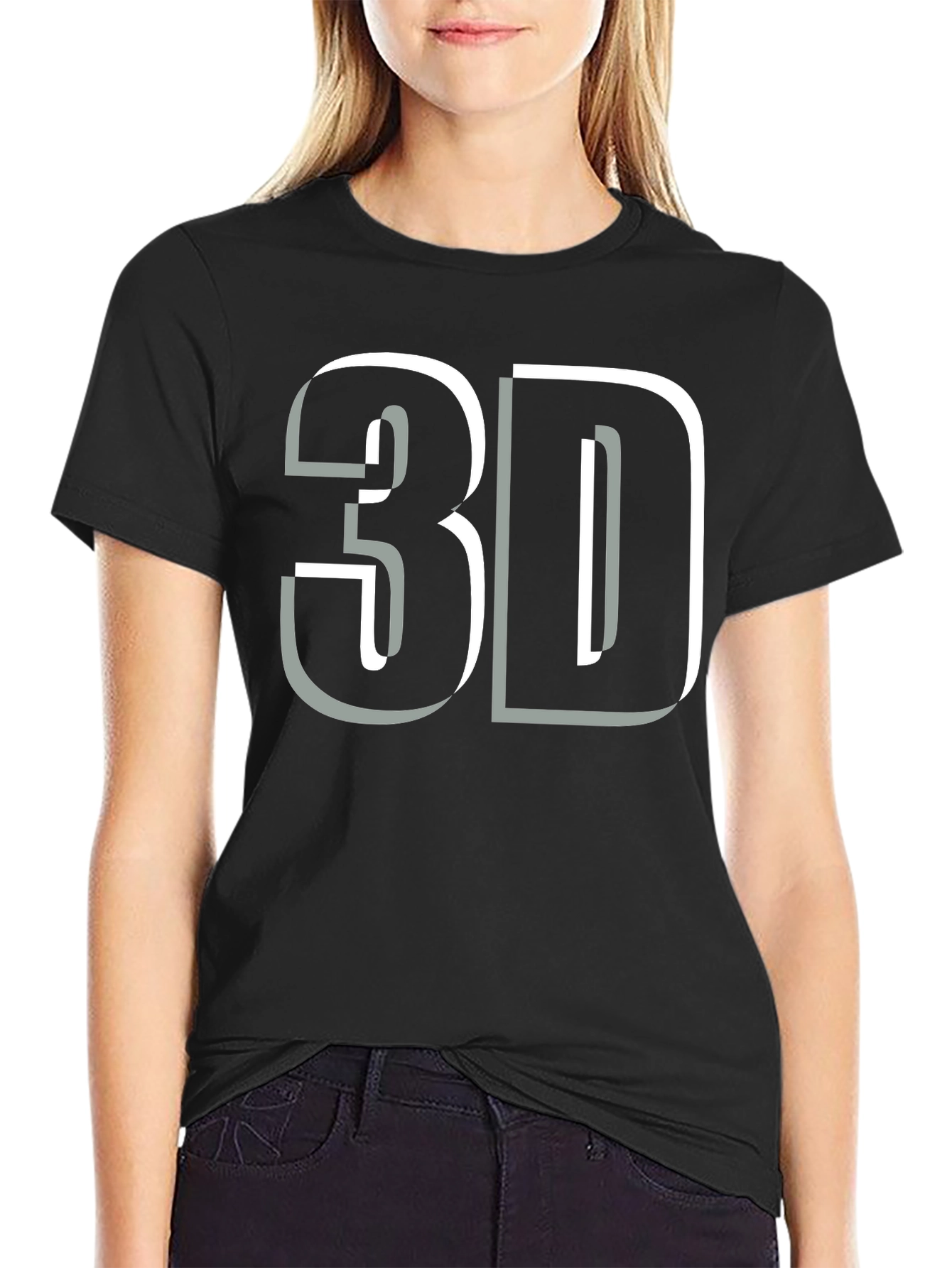 3D Graphic T-Shirt