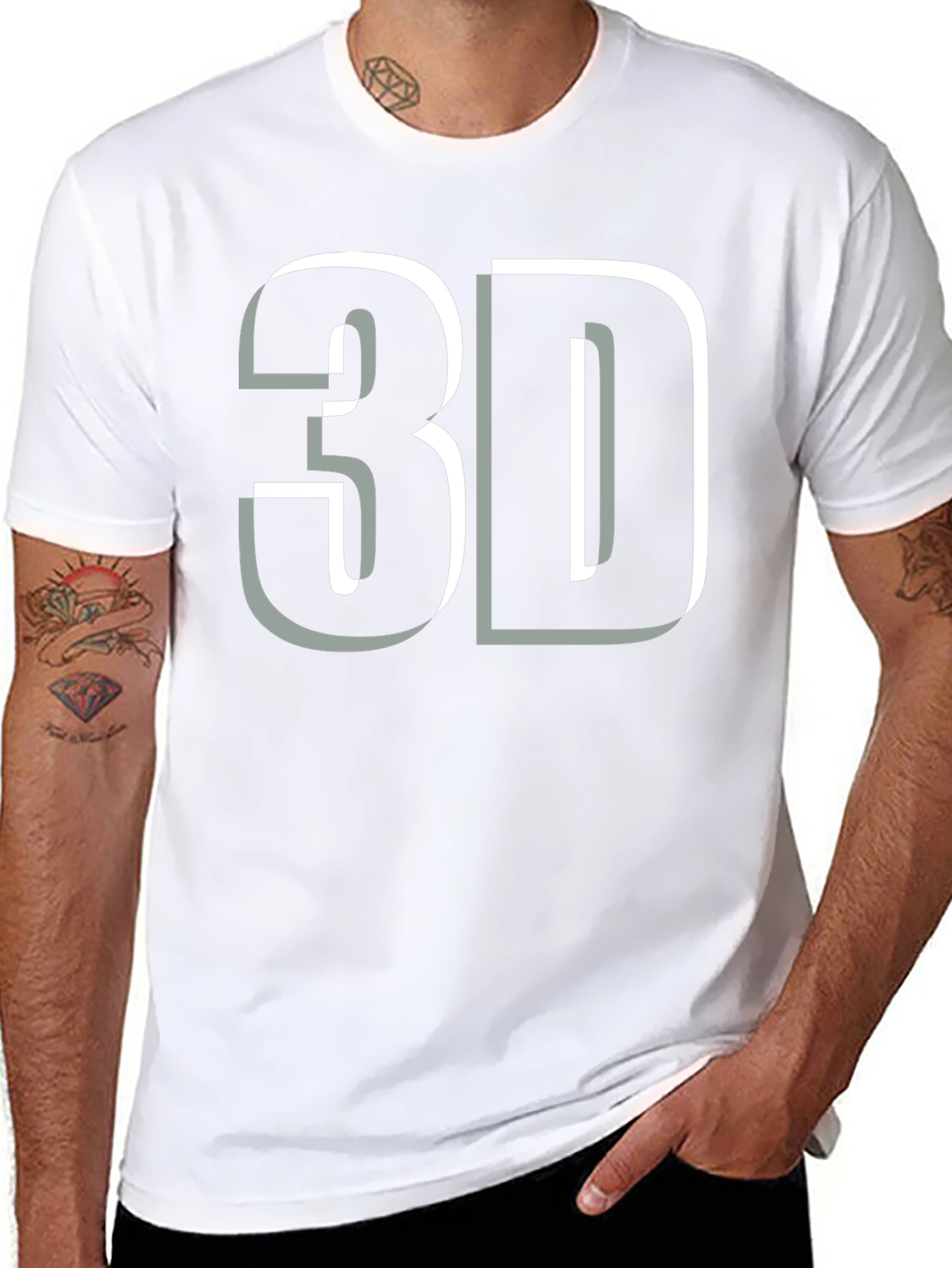 3D Graphic T-Shirt