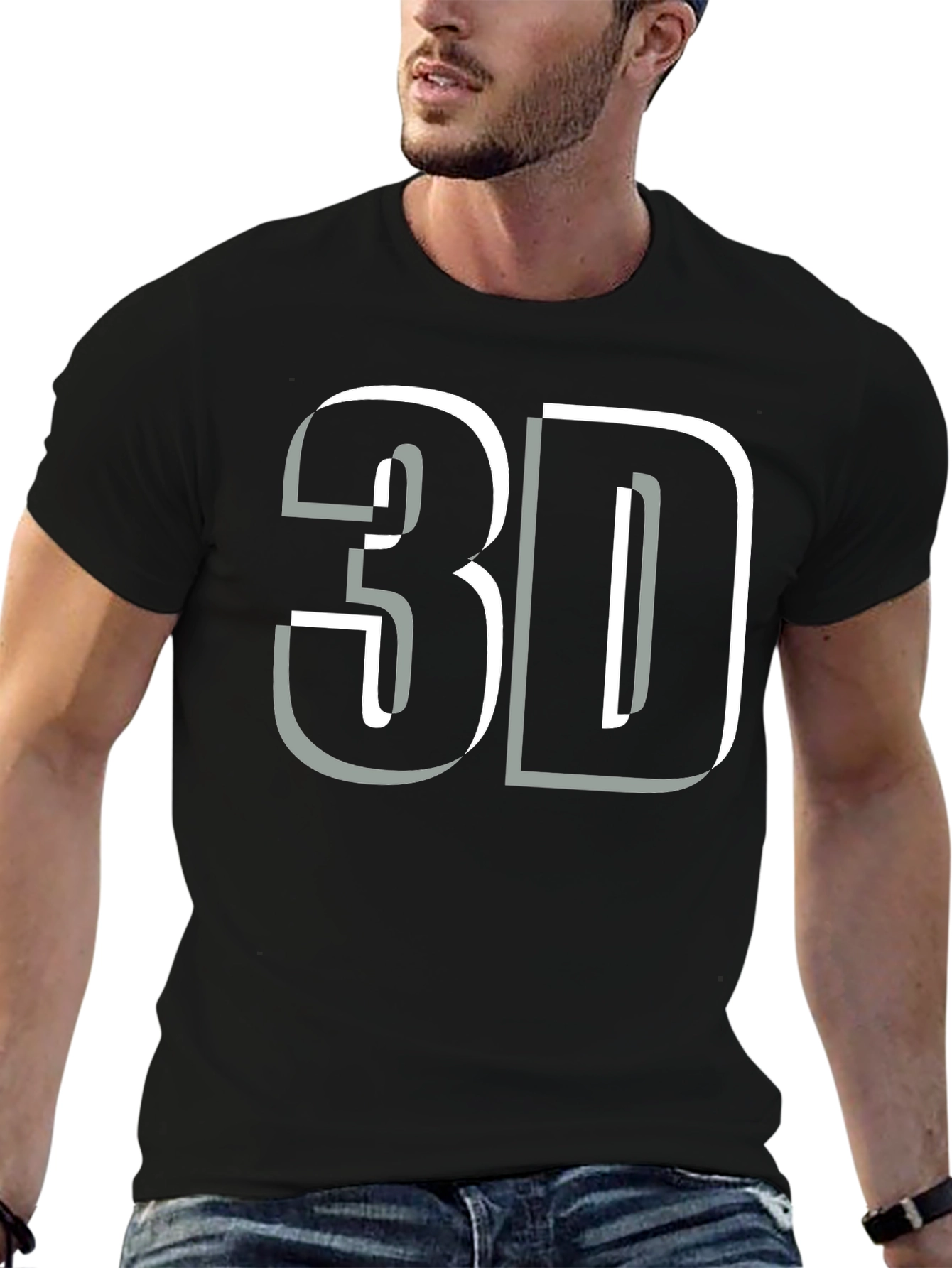 3D Graphic T-Shirt