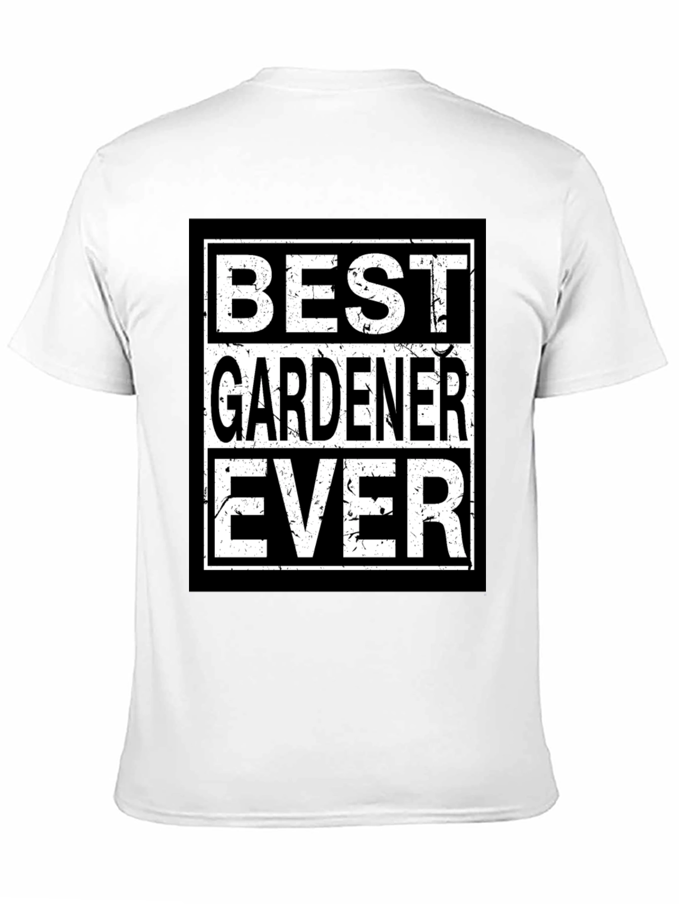 Best Gardener Ever Black T-Shirt