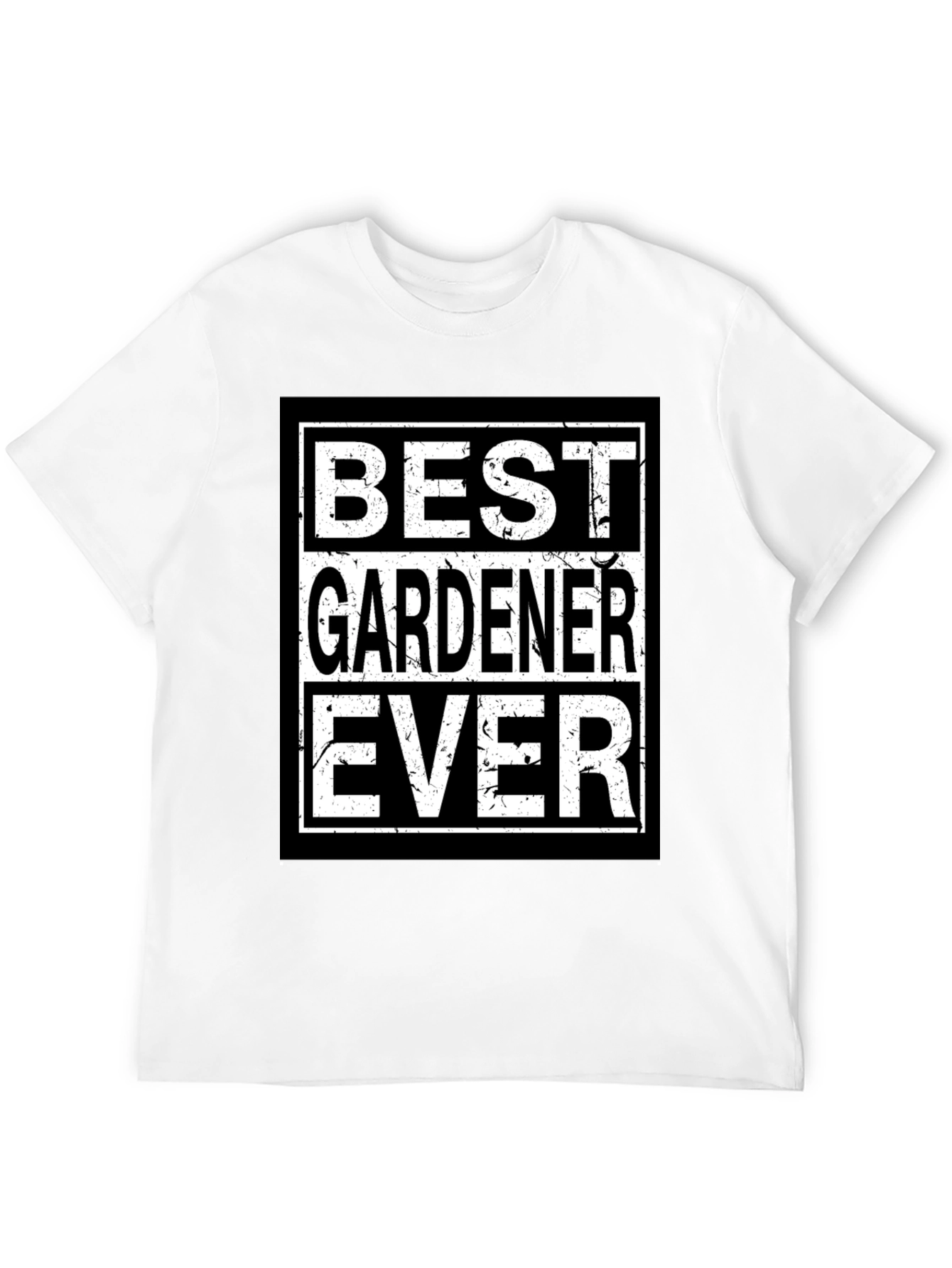 Best Gardener Ever Black T-Shirt