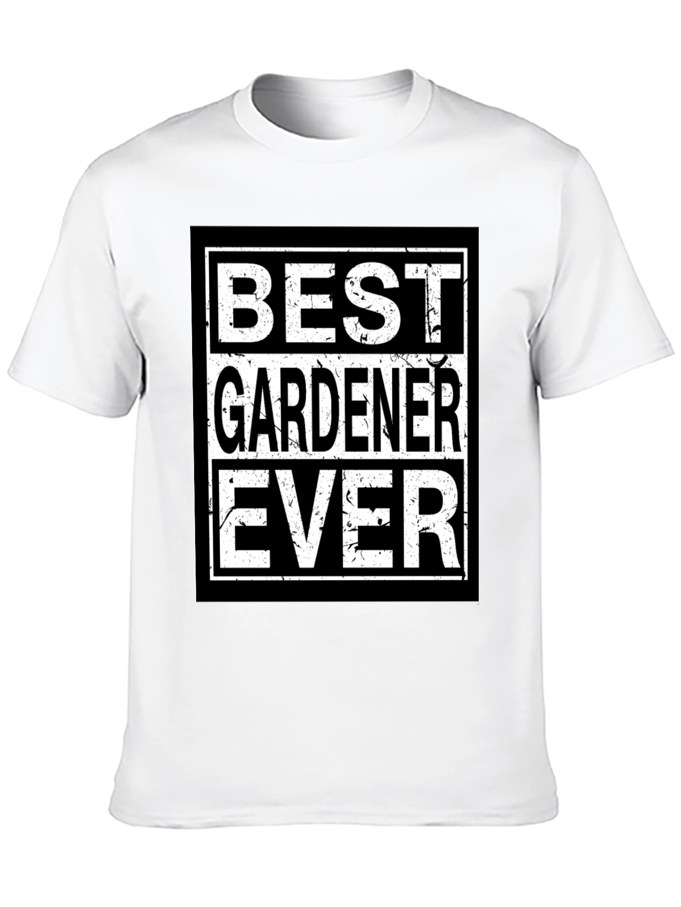 Best Gardener Ever Black T-Shirt