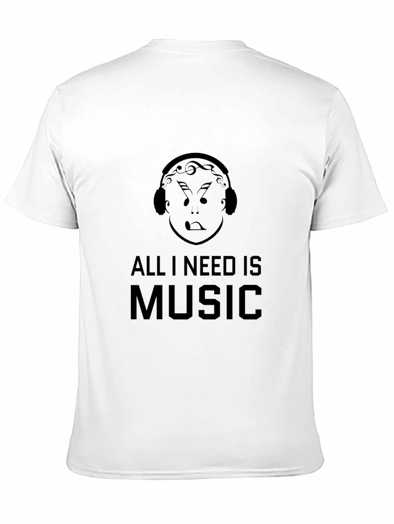 All I Need is Music Graphic T-Shirt