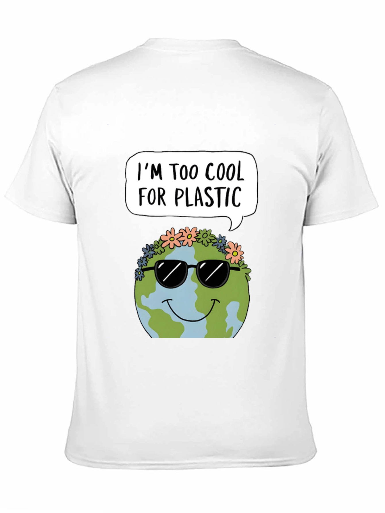 Cool Earth Graphic Tee - Eco-Friendly Fashion