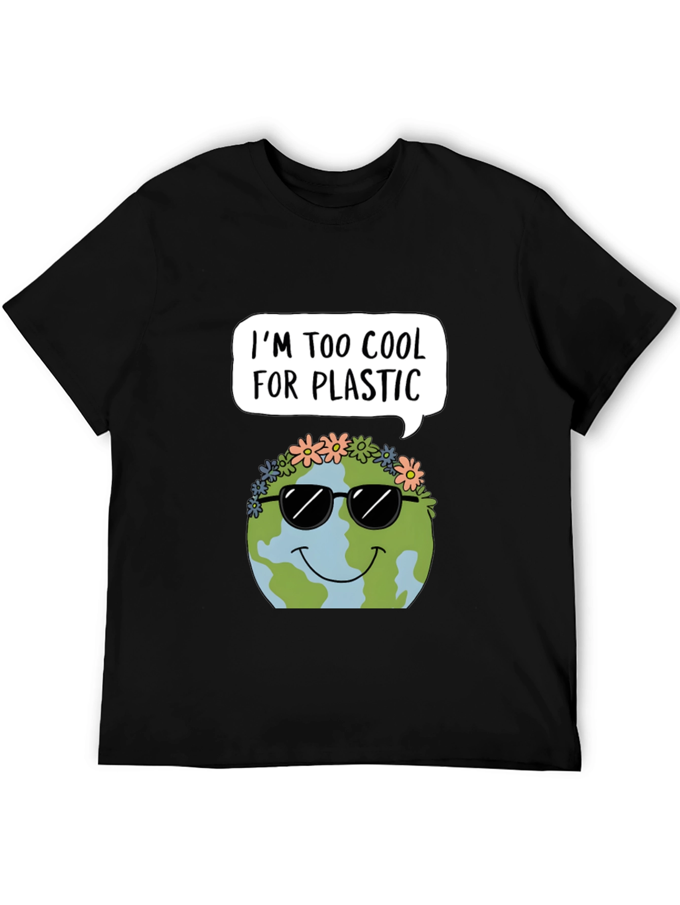 Cool Earth Graphic Tee - Eco-Friendly Fashion