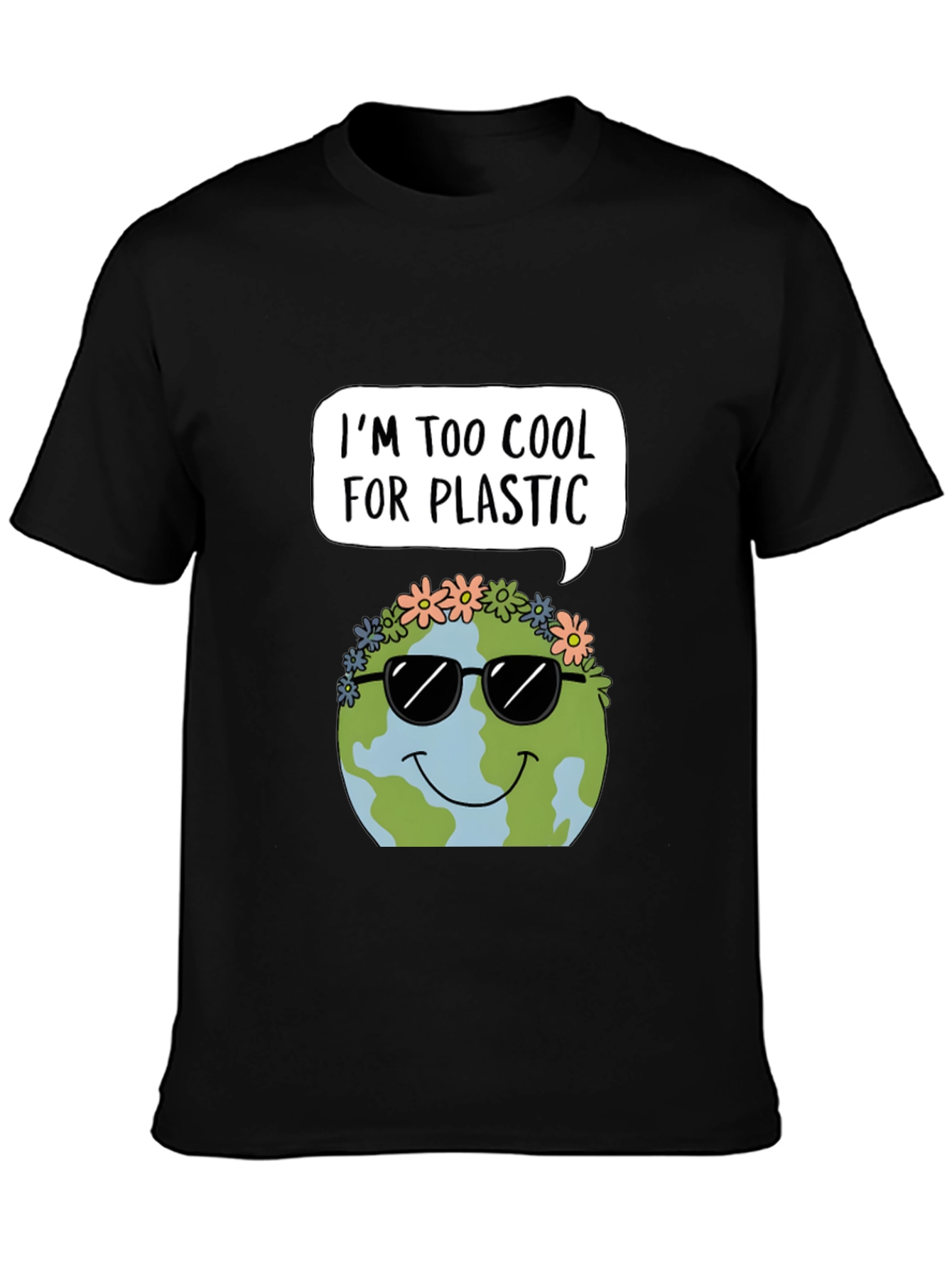 Cool Earth Graphic Tee - Eco-Friendly Fashion