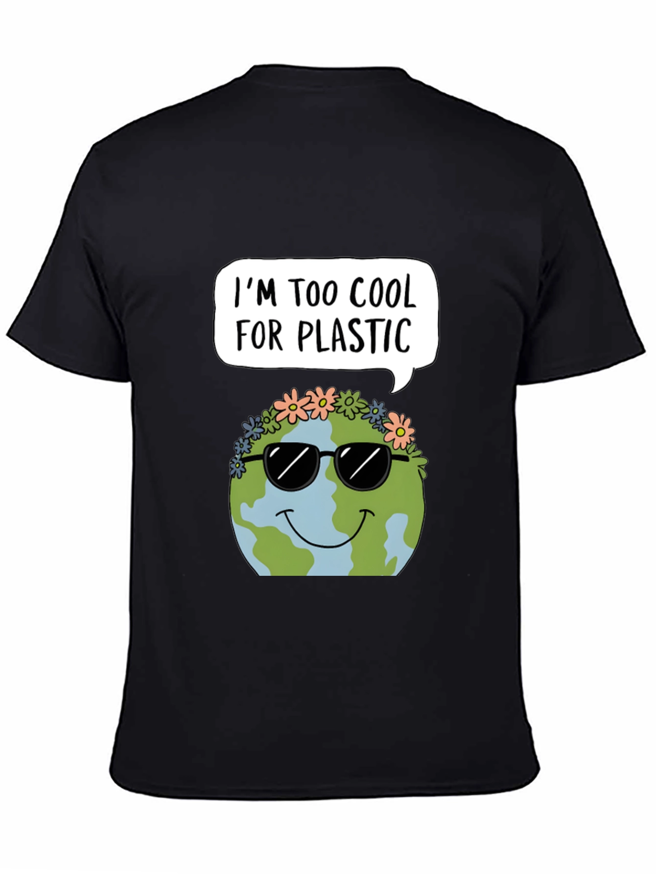 Cool Earth Graphic Tee - Eco-Friendly Fashion
