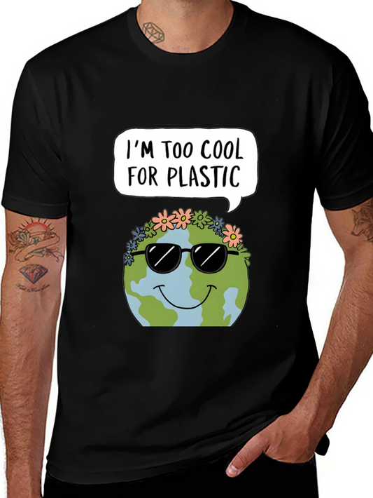 Cool Earth Graphic Tee - Eco-Friendly Fashion