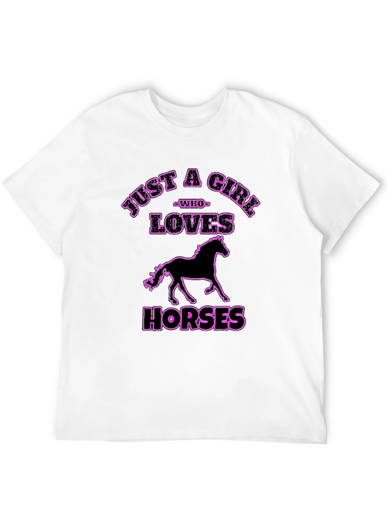 Just a Girl Who Loves Horses T-Shirt