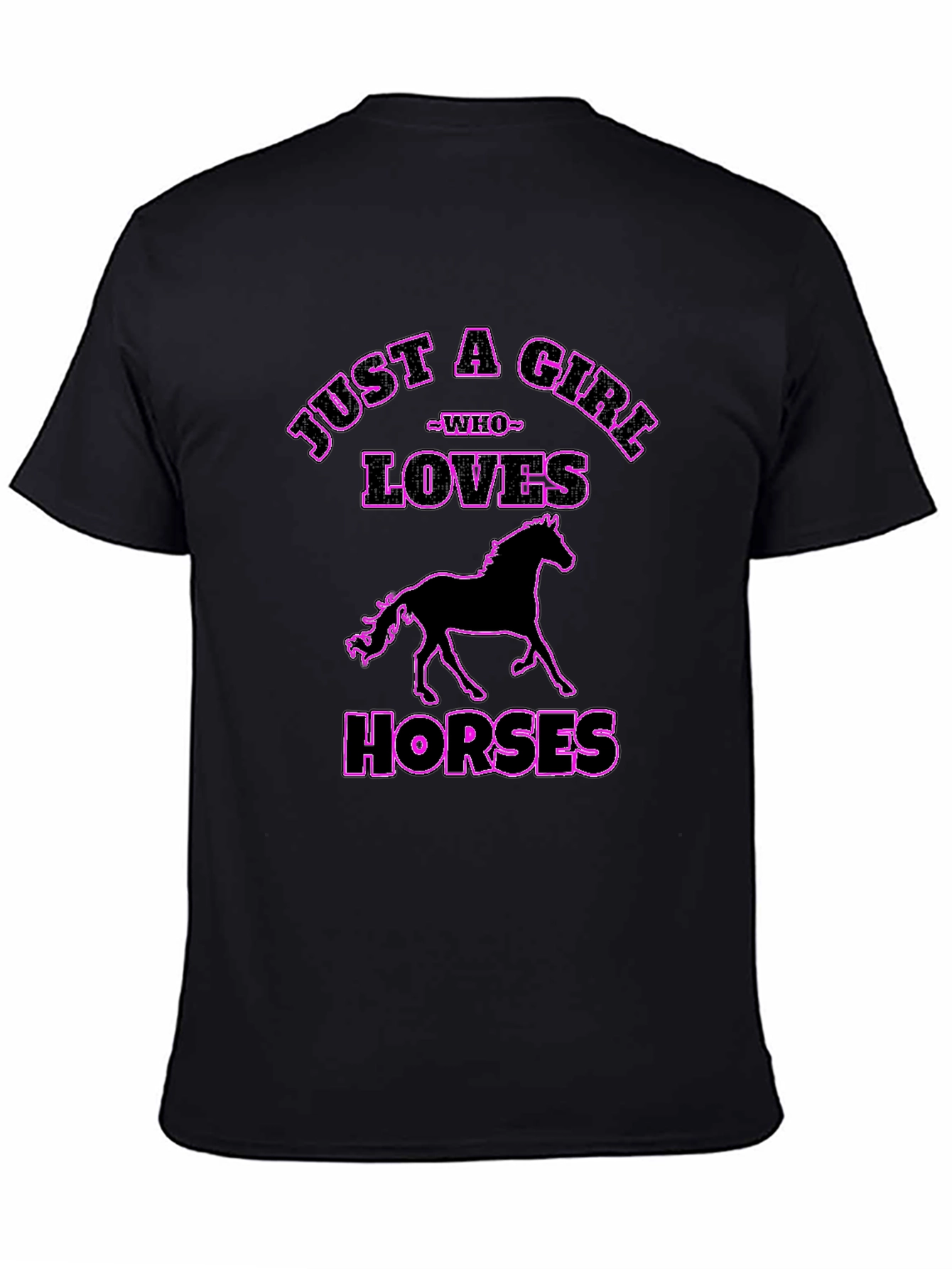 Just a Girl Who Loves Horses T-Shirt