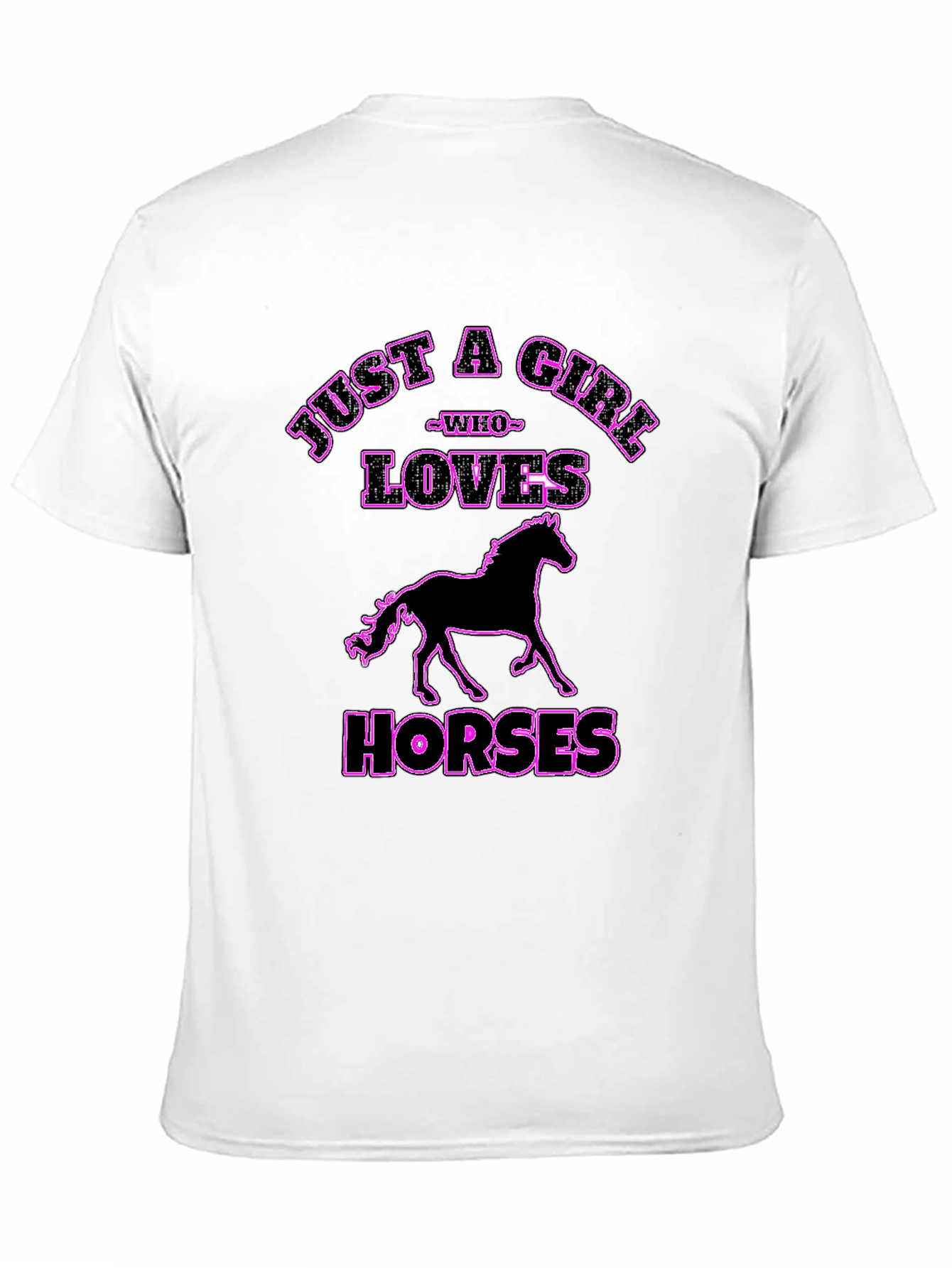 Just a Girl Who Loves Horses T-Shirt