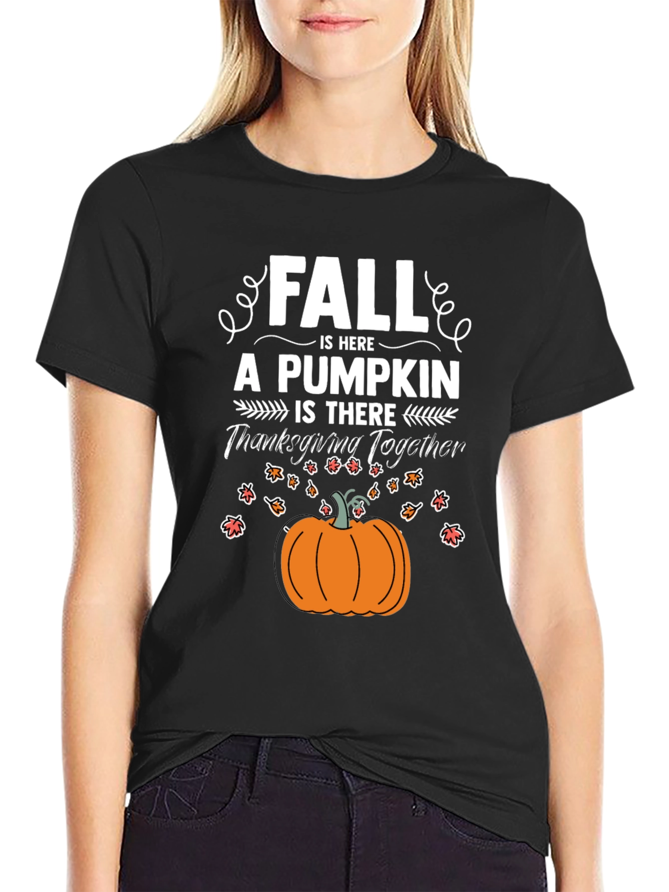 Fall Thanksgiving Pumpkin T-Shirt